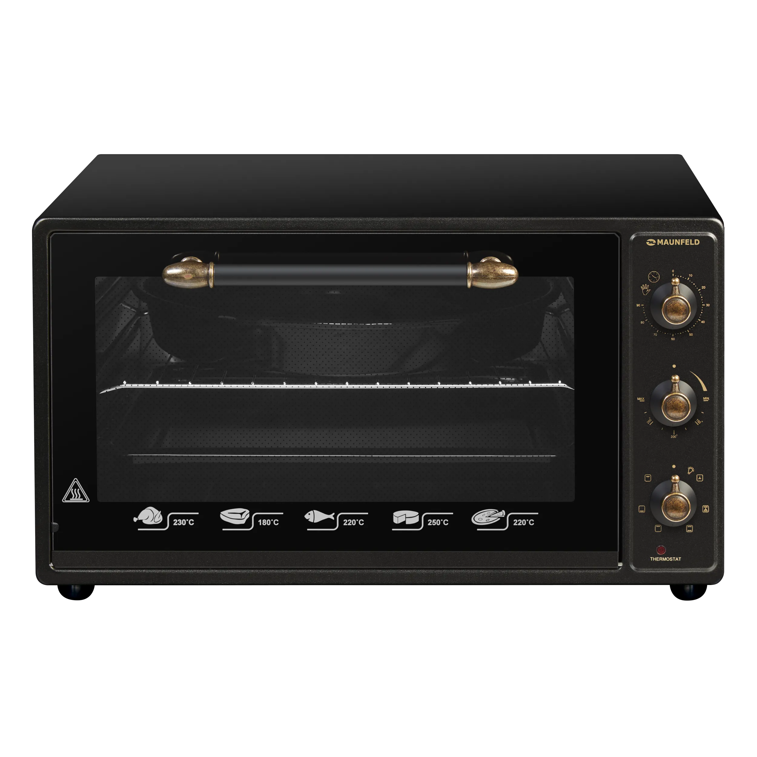Мини-печь MAUNFELD CEMOA.456.RBG Черный