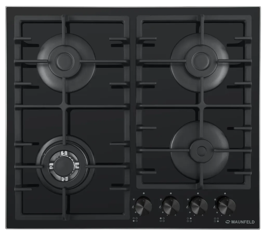Газовая варочная панель MAUNFELD EGHE.64.33CB2\G Черный