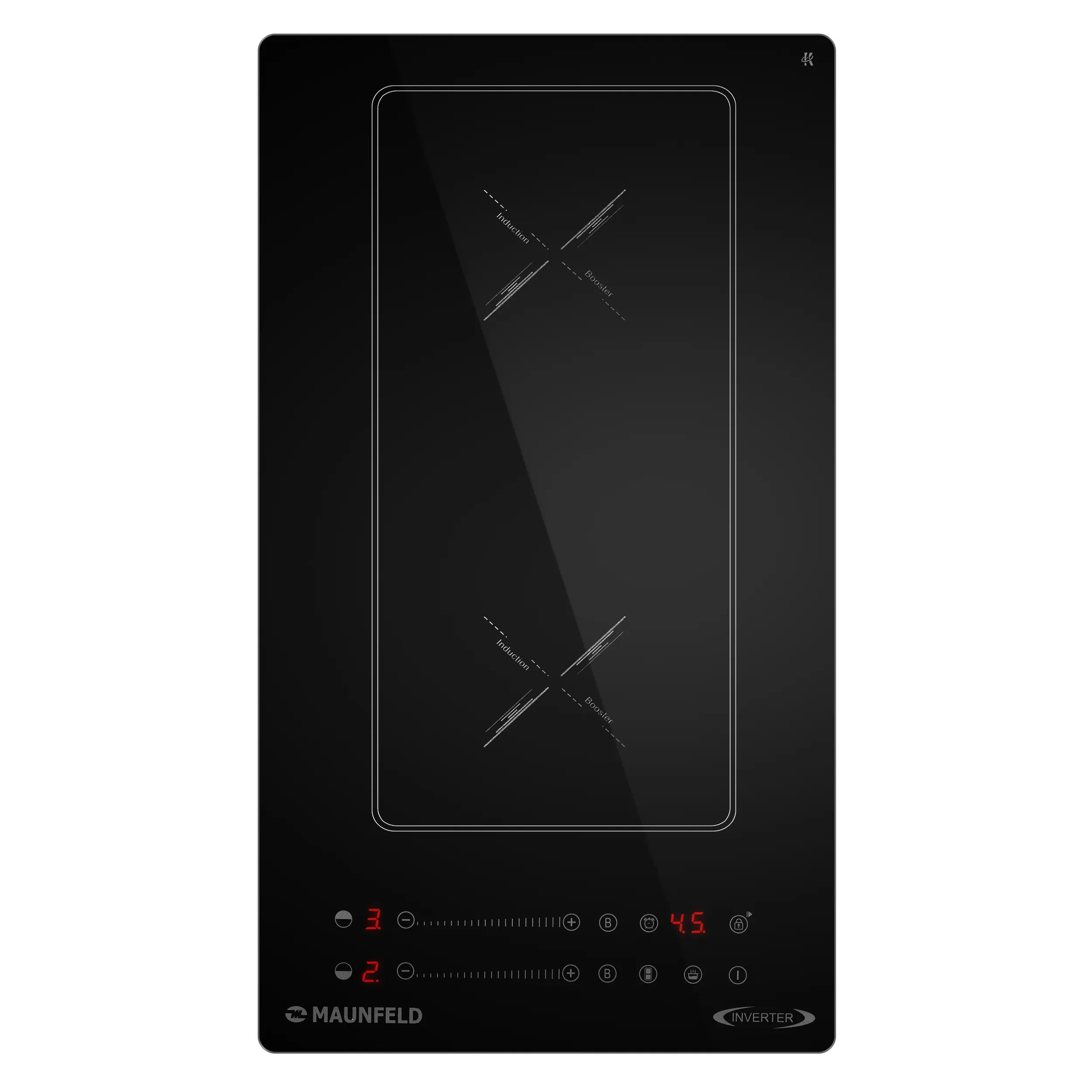 Индукционная варочная панель MAUNFELD CVI292S2BA Inverter Белый