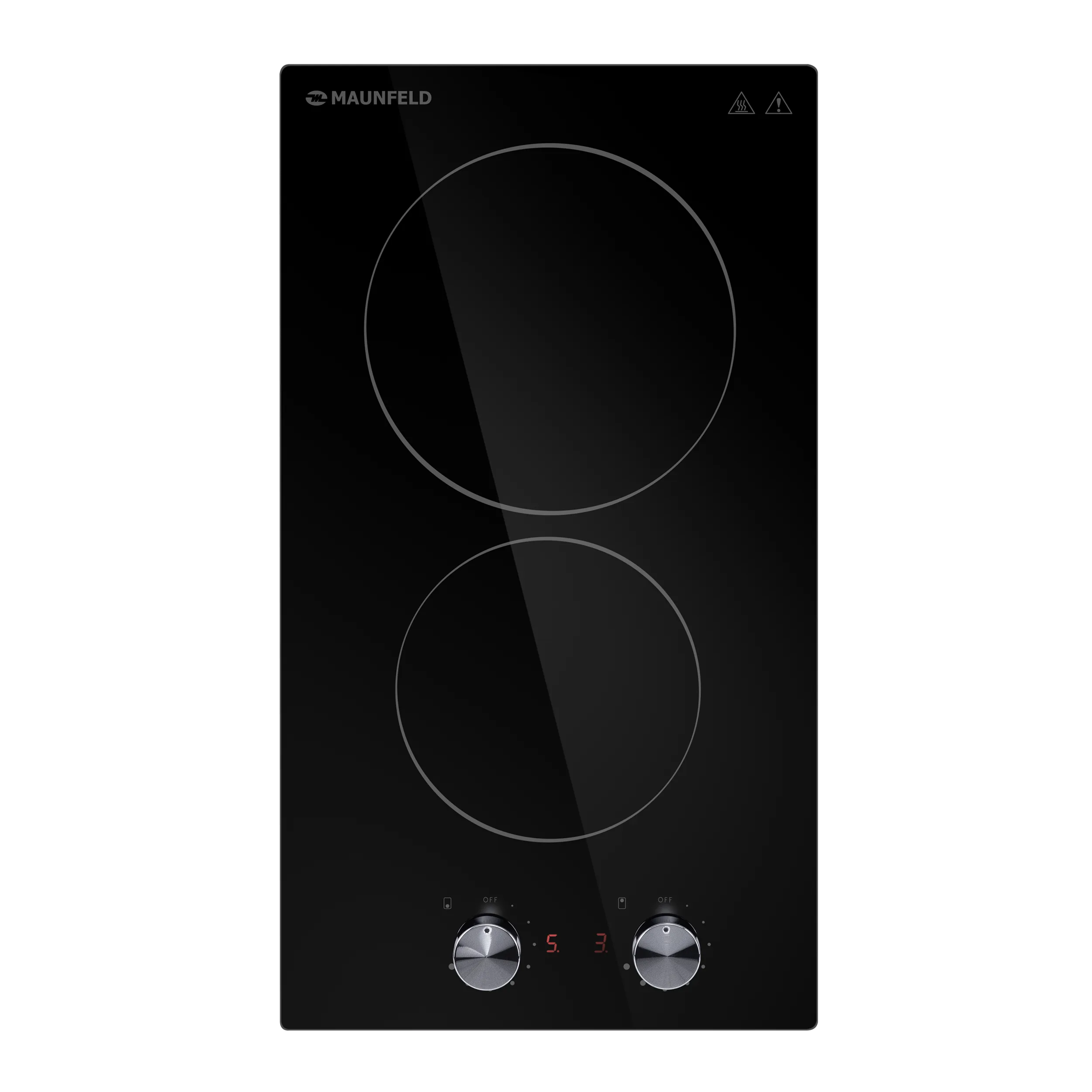 Электрическая варочная панель MAUNFELD CVCE292M Черный/ Нерж. сталь