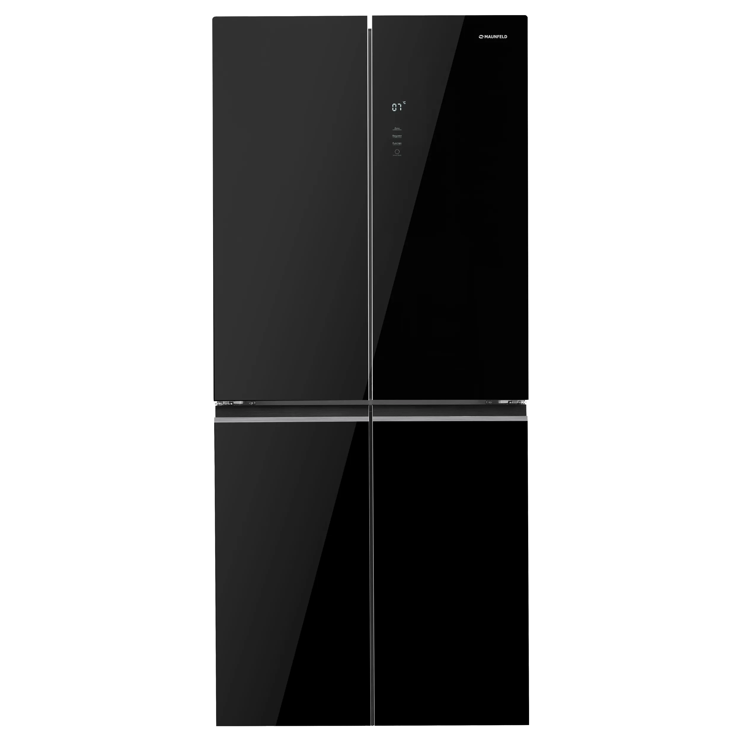 Холодильник с инвертором MAUNFELD MFF190NF01 Черный
