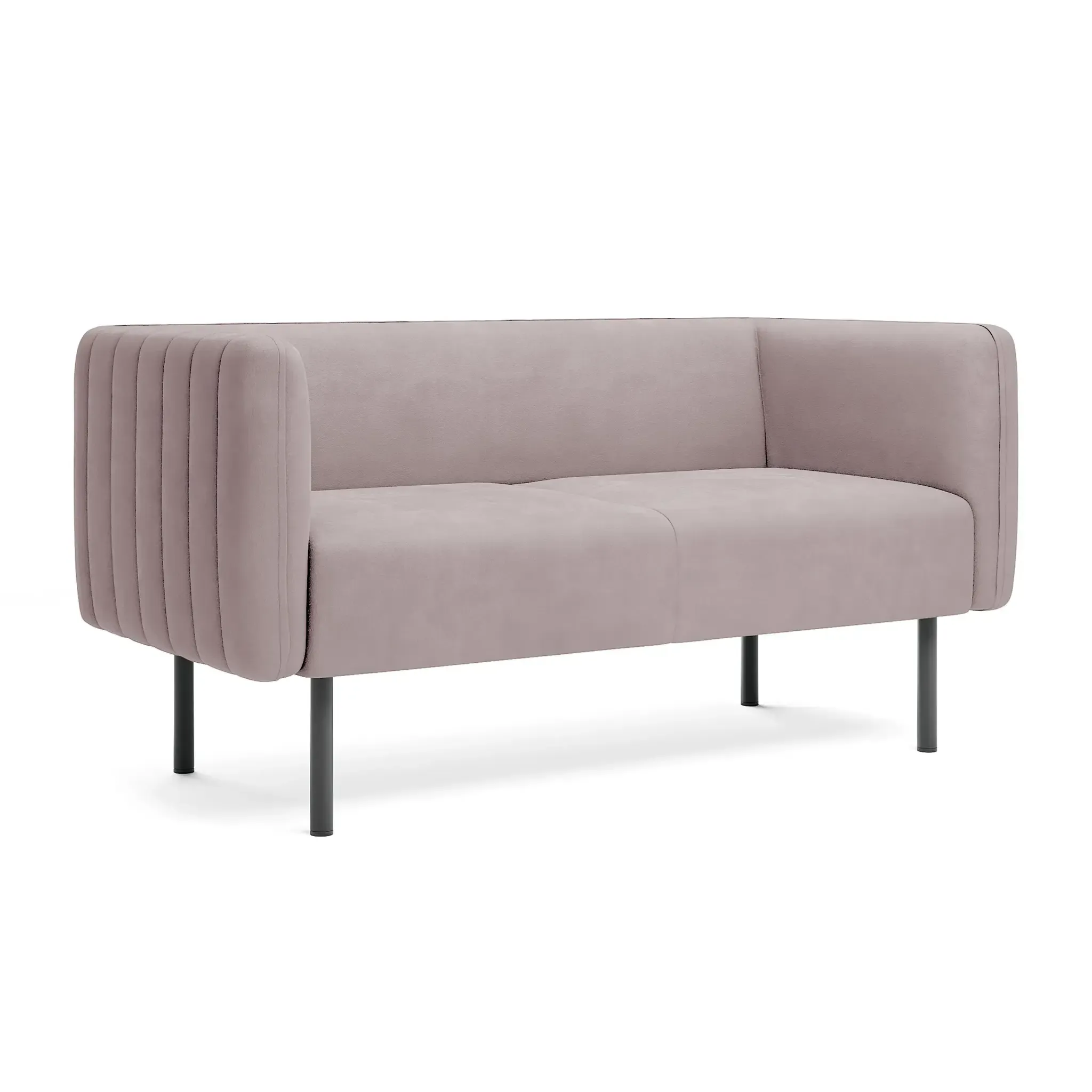 РИО Диван прямой розовый