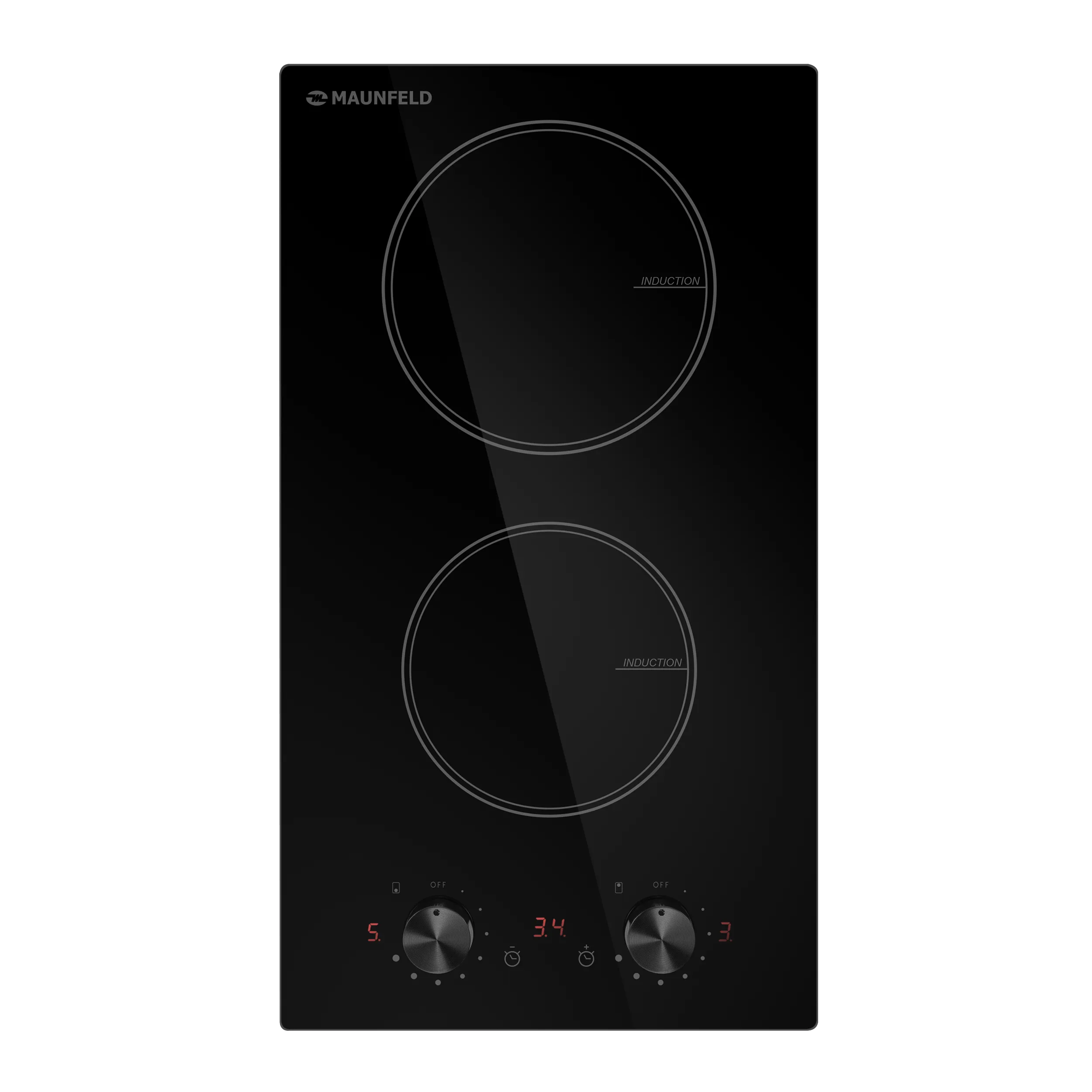 Индукционная варочная панель MAUNFELD CVI292M Черный/черная фурнитура
