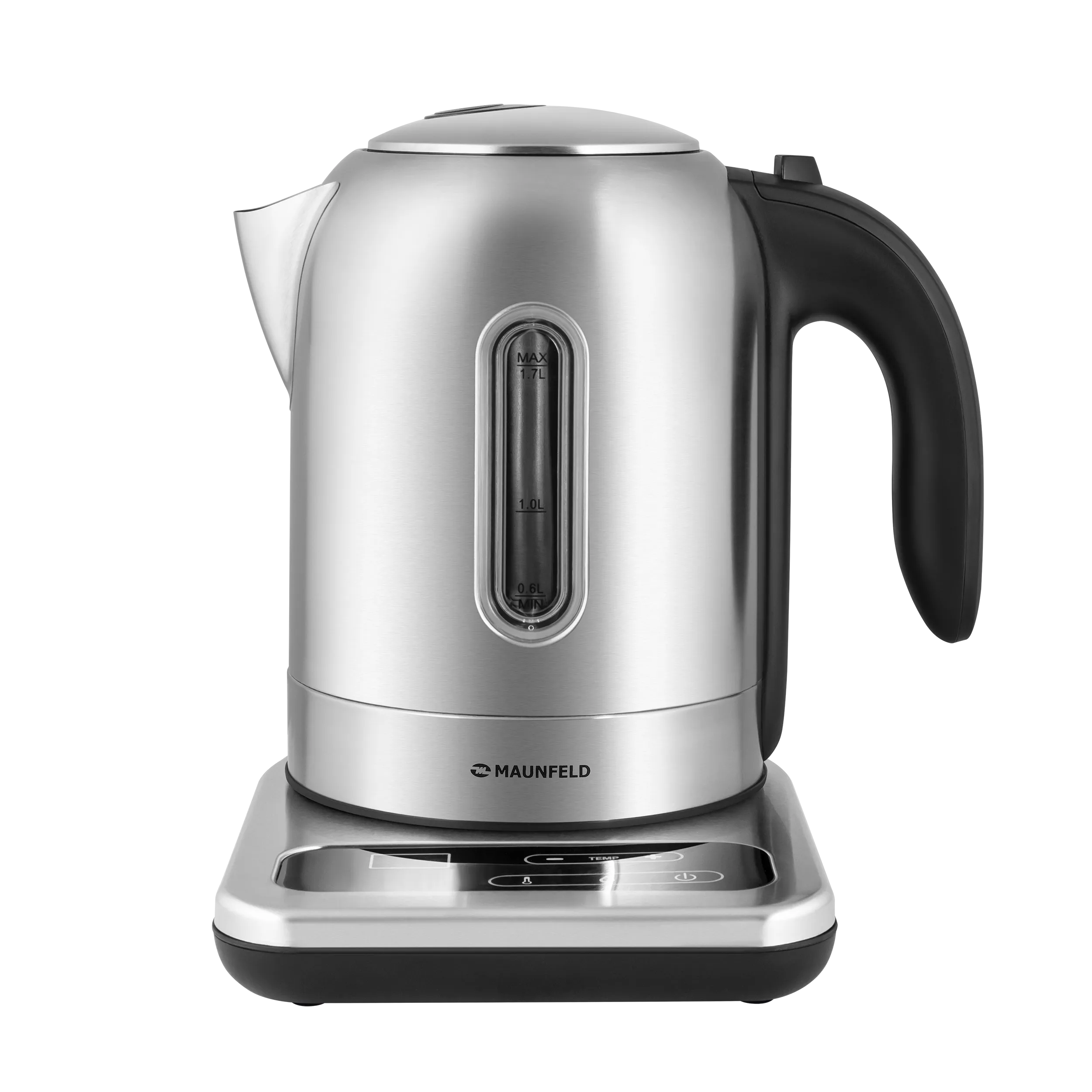 Чайник MAUNFELD MGK-626BK Нержавеющая сталь
