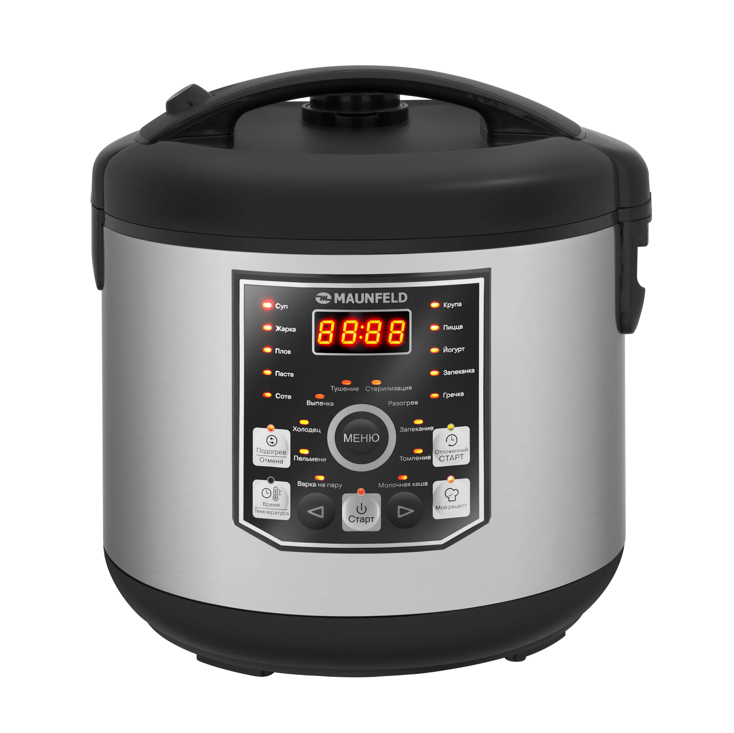 Мультиварка MAUNFELD MPMC-1624S Нержавеющая сталь