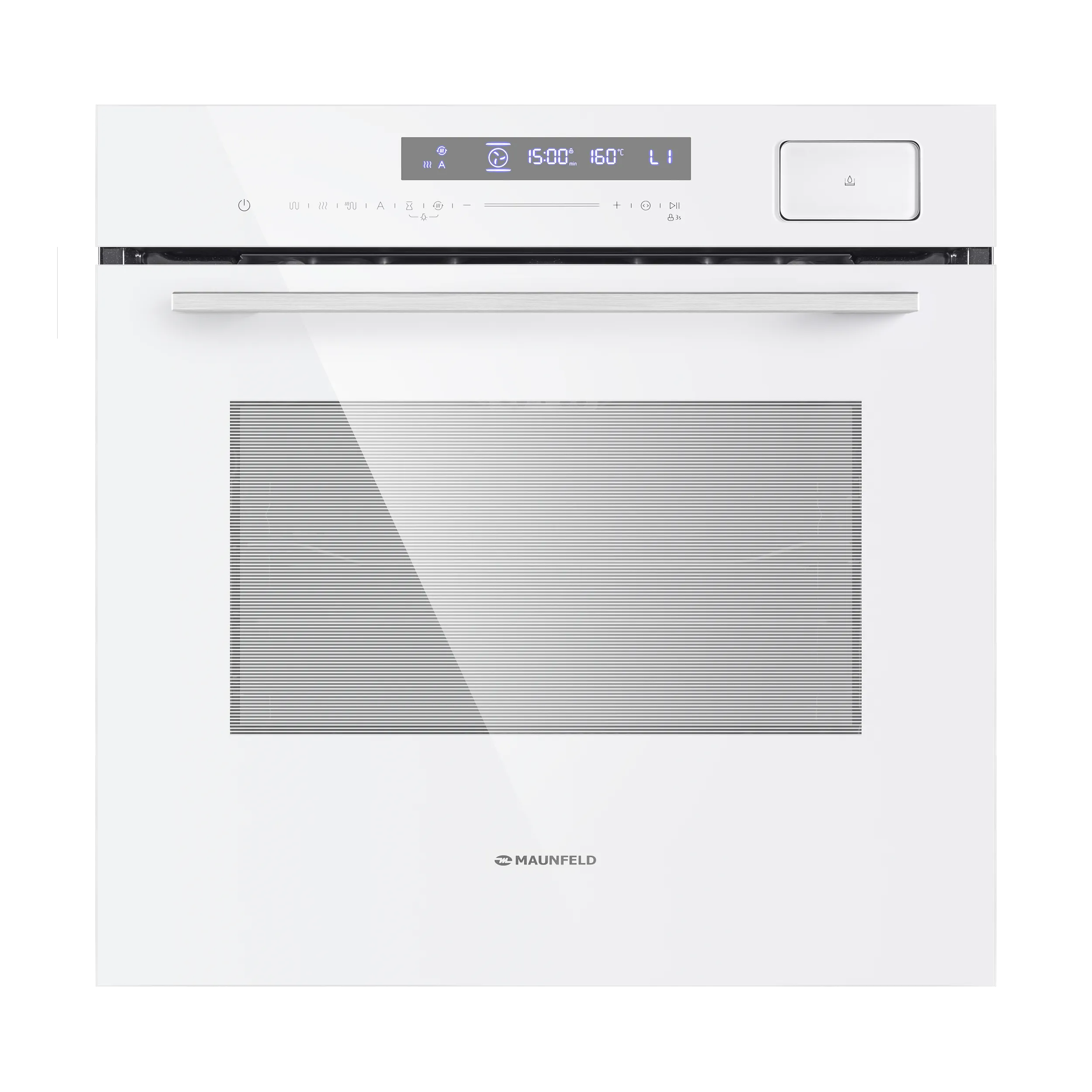 Шкаф духовой электрический с паром MAUNFELD MEOR7216ST Белый