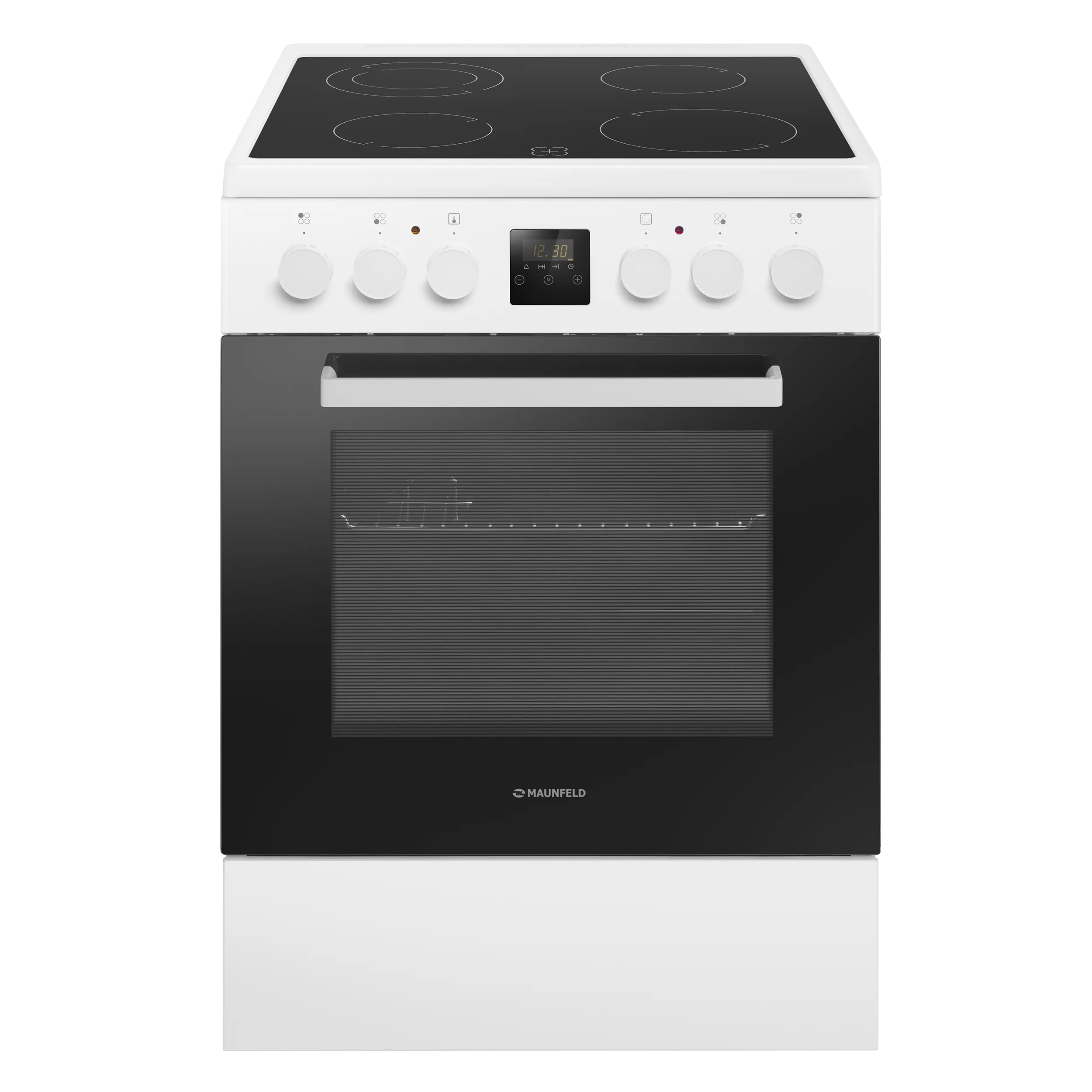 Электрическая стеклокерамическая плита MAUNFELD MEC67CW08TD Белый