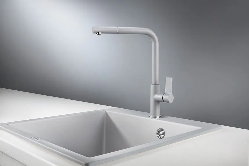 2502, АЛЮМИНИУМ, СМЕСИТЕЛЬ КУХОННЫЙ