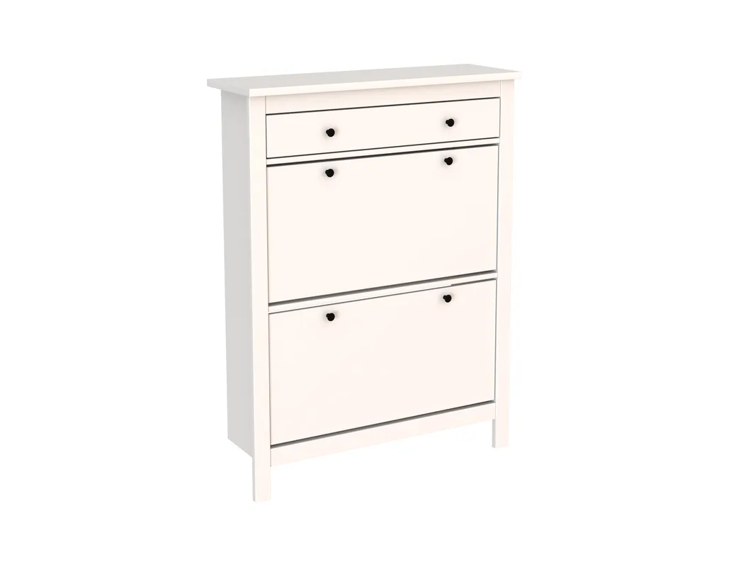 2.08.10.190.1 САГА тумба для обуви 92х122 белая