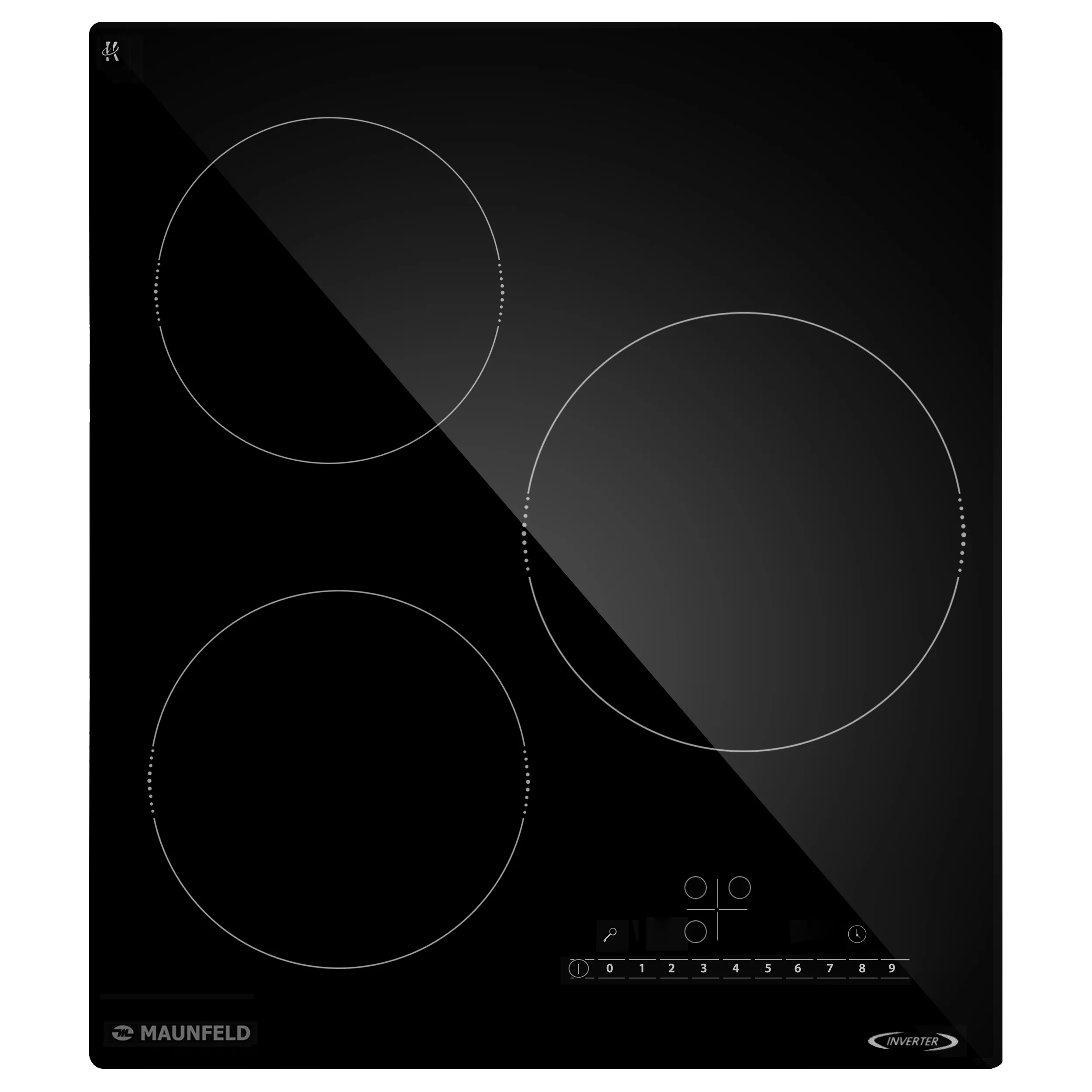 Индукционная варочная панель MAUNFELD AVI4533SBK Черный