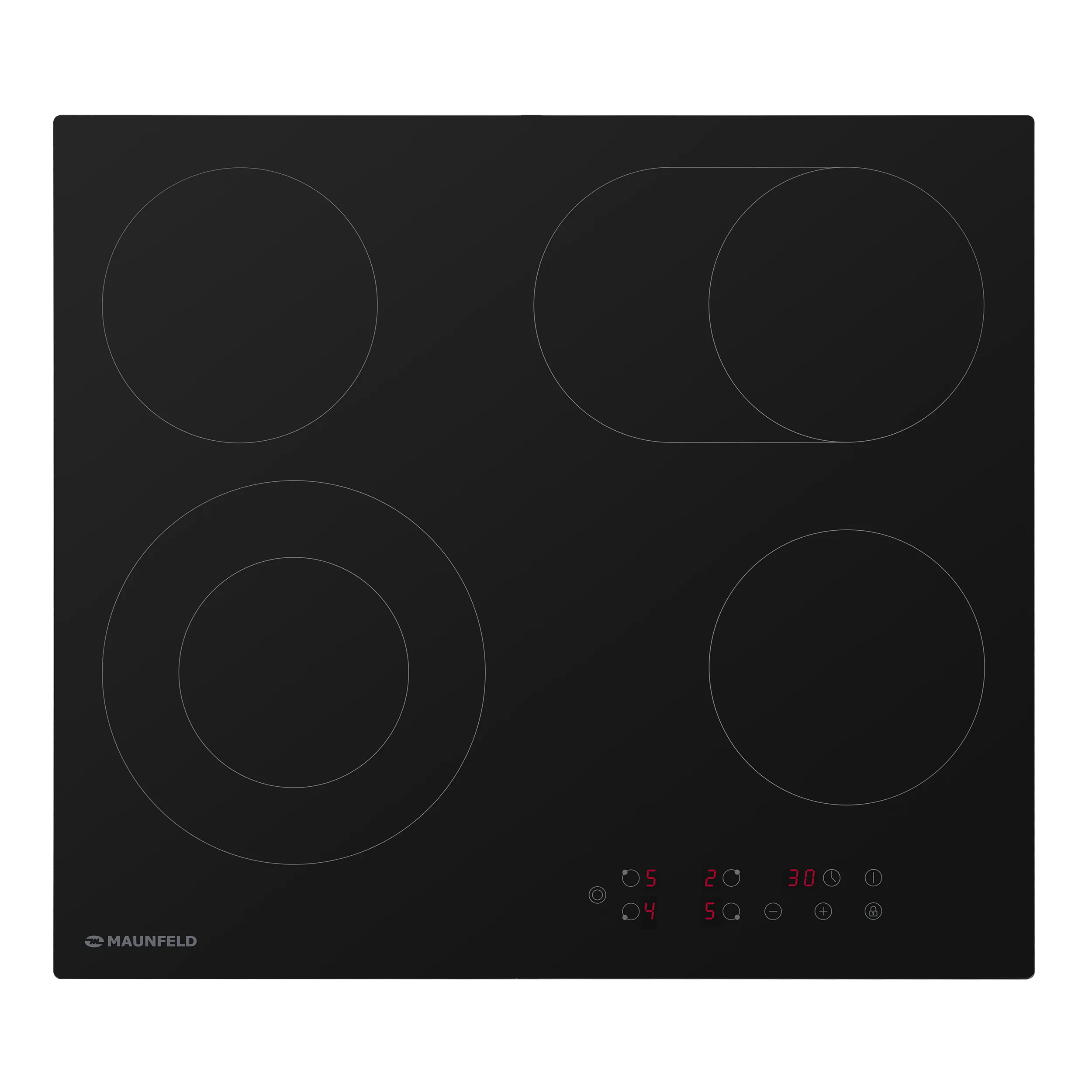 Электрическая варочная панель MAUNFELD EVCE.594.SM.D-BK Черный