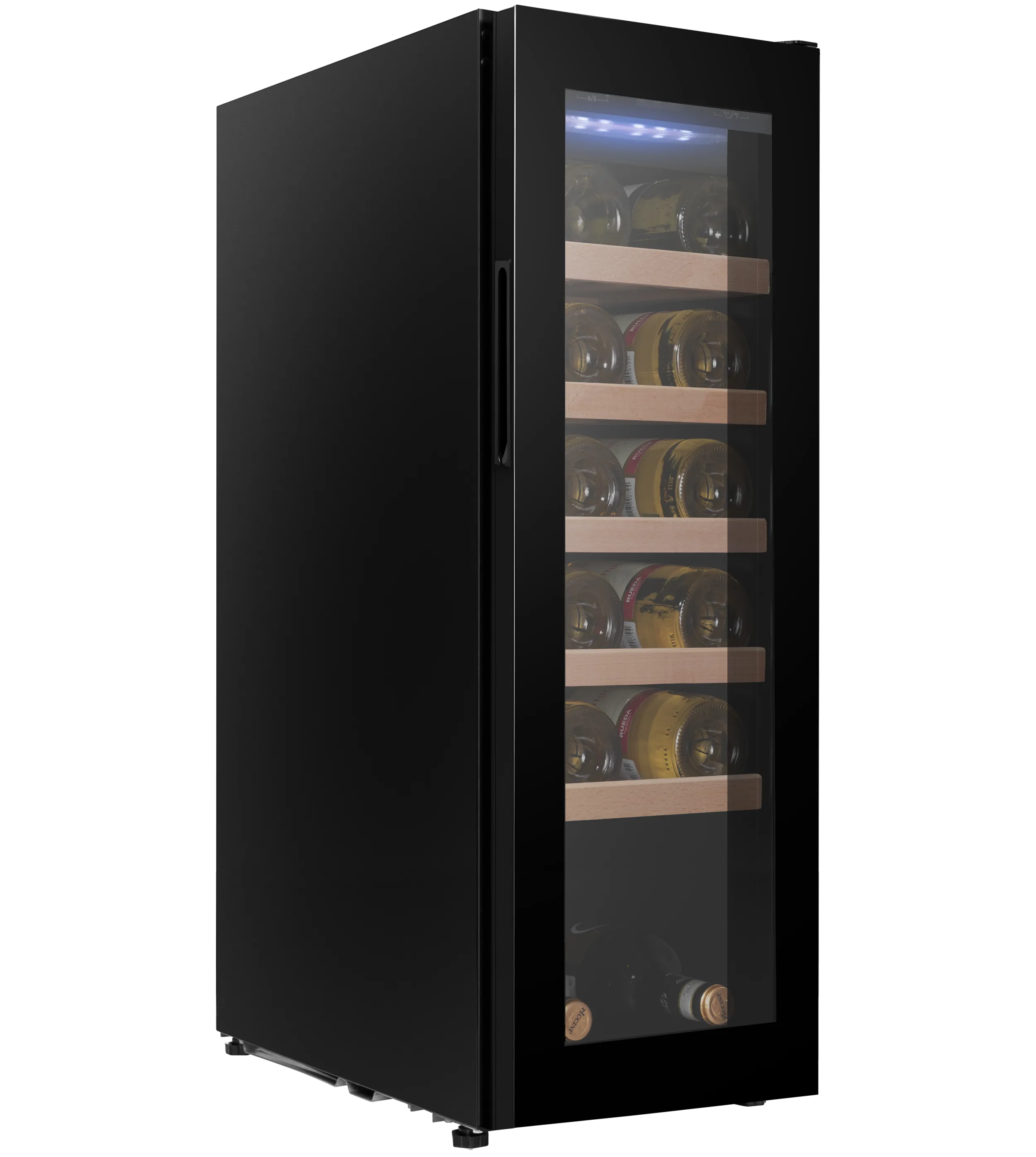 Винный шкаф MAUNFELD MFWC-45S12 Черный