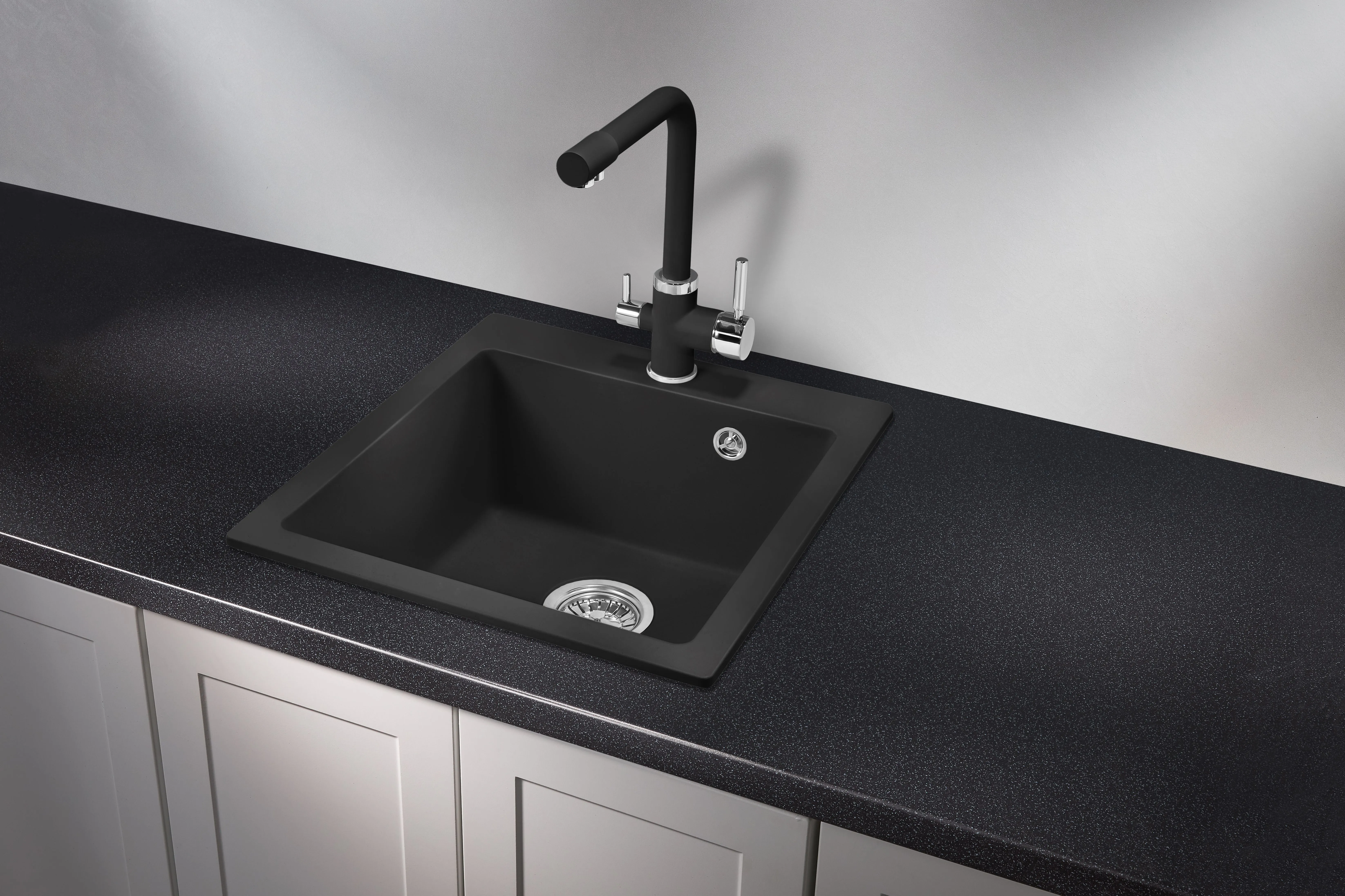 4651, ТУРМАЛИН, кухонная мойка, кварц