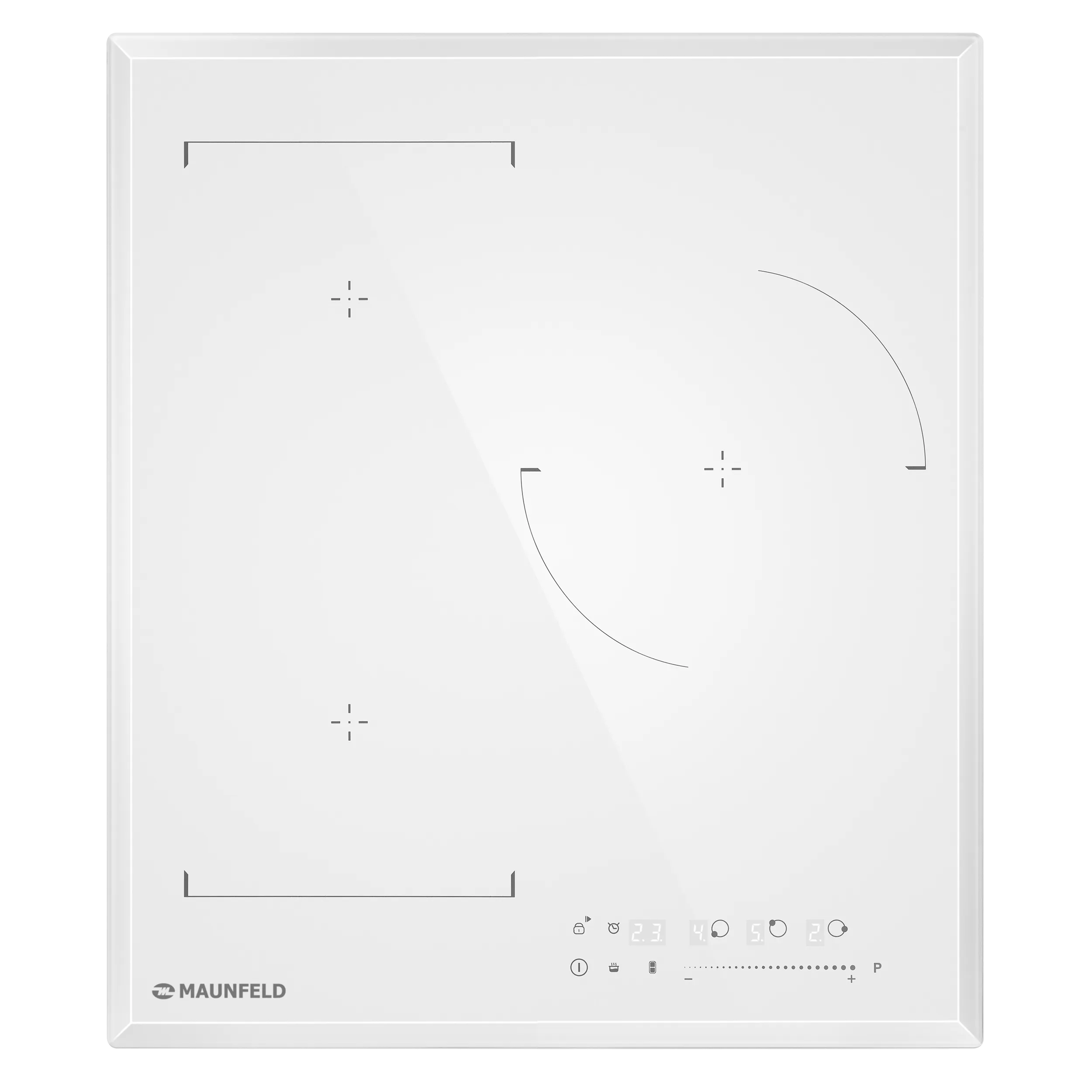 Индукционная варочная панель MAUNFELD CVI453SB LUX Белый