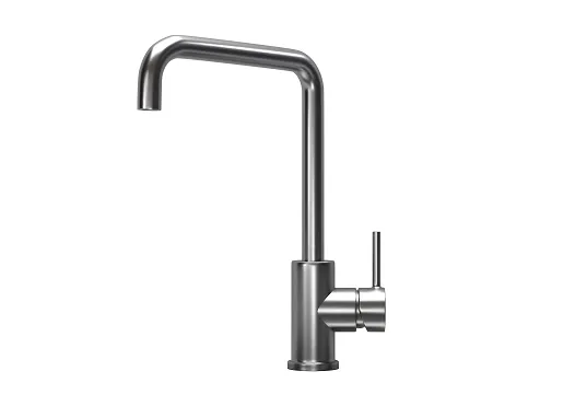 KS-7110, СТАЛЬ САТИН, СМЕСИТЕЛЬ КУХОННЫЙ