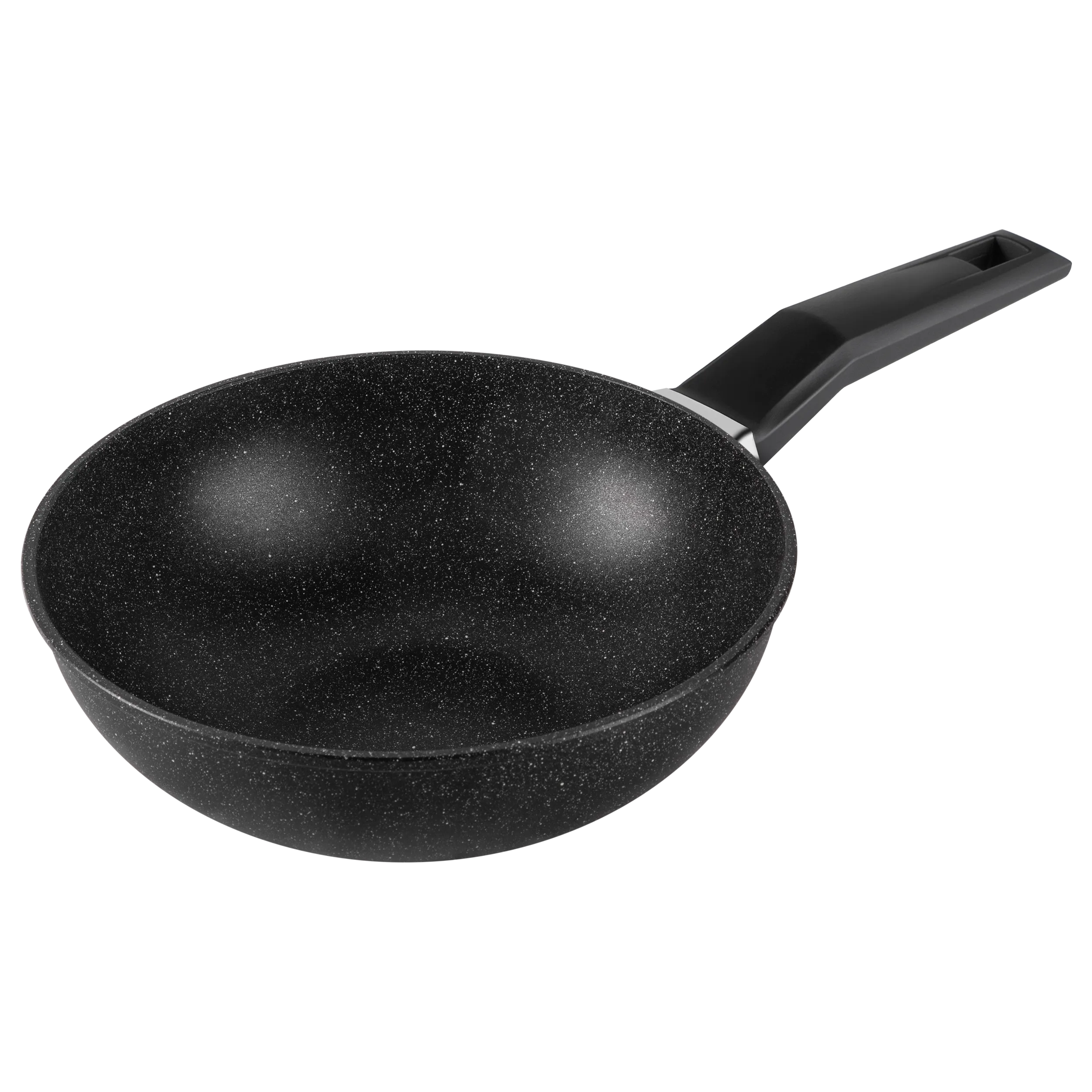 Сковорода вок MAUNFELD ELLA MF26EL01WF  из литого алюминия, 26 см