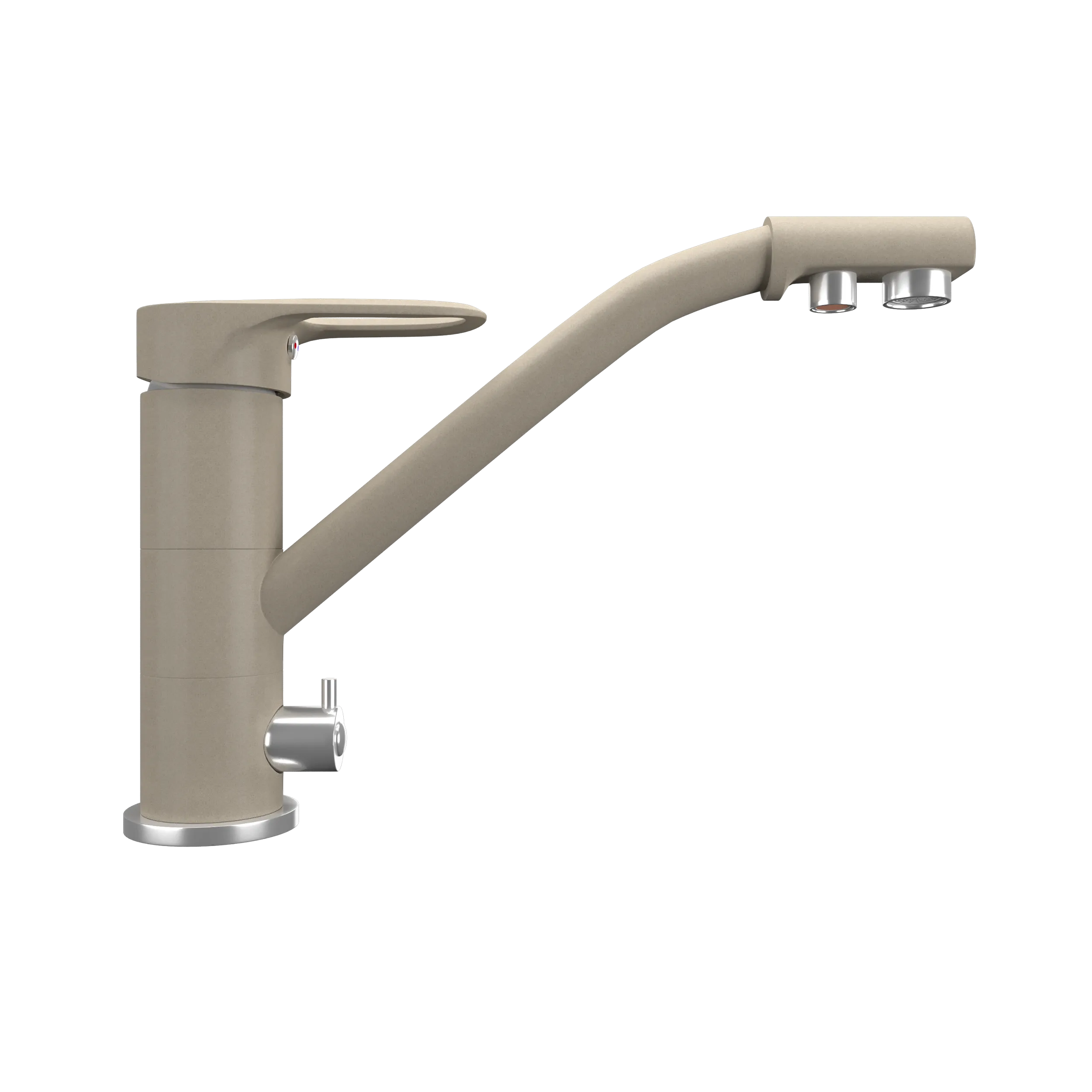 Кухонный смеситель MAUNFELD MFQT-10 Бежевый