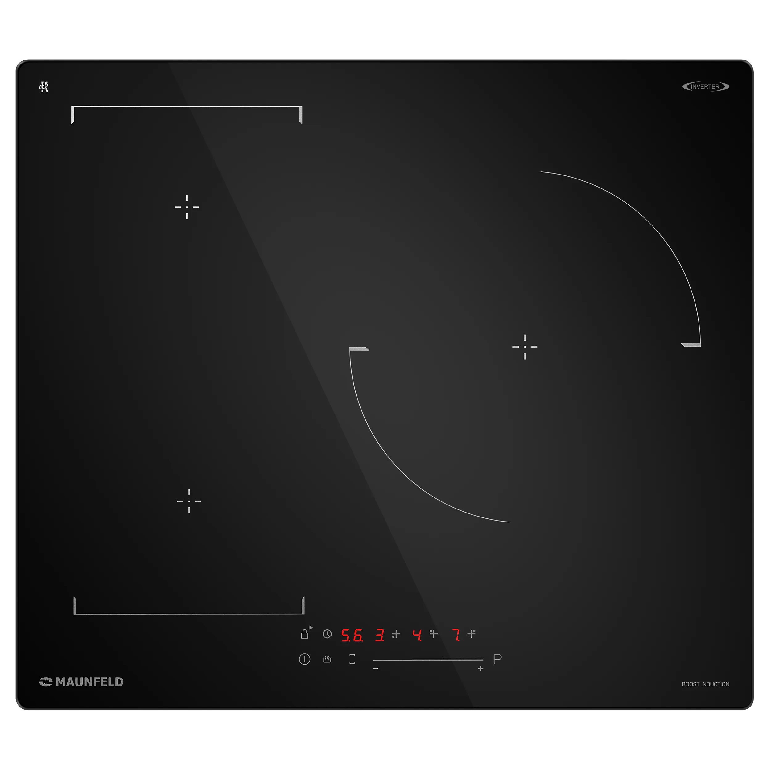 Индукционная варочная панель MAUNFELD CVI593SBBK Inverter