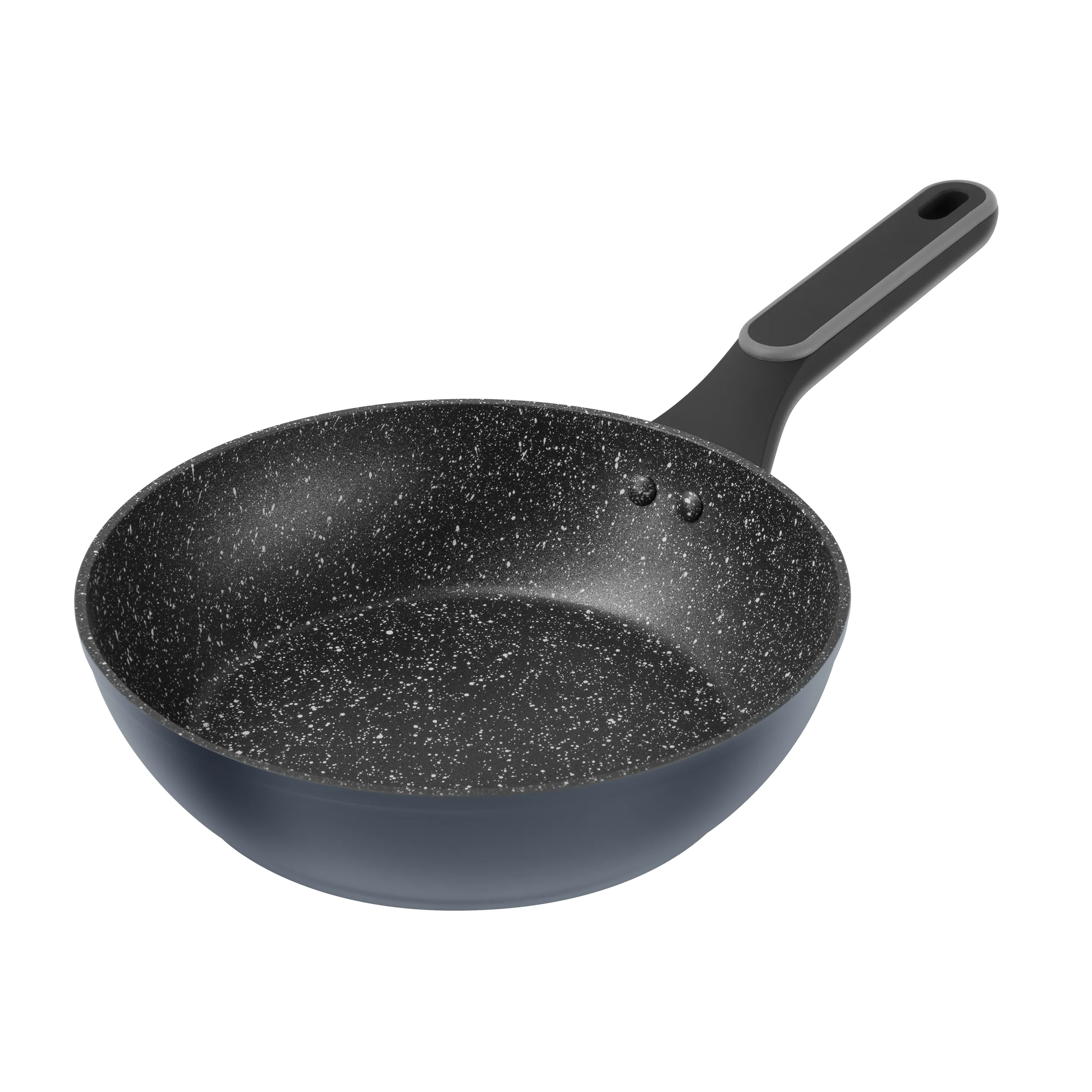 Сковорода глубокая MAUNFELD FRIDA MDP24FA02DG из кованого алюминия, 24 см Графитовый