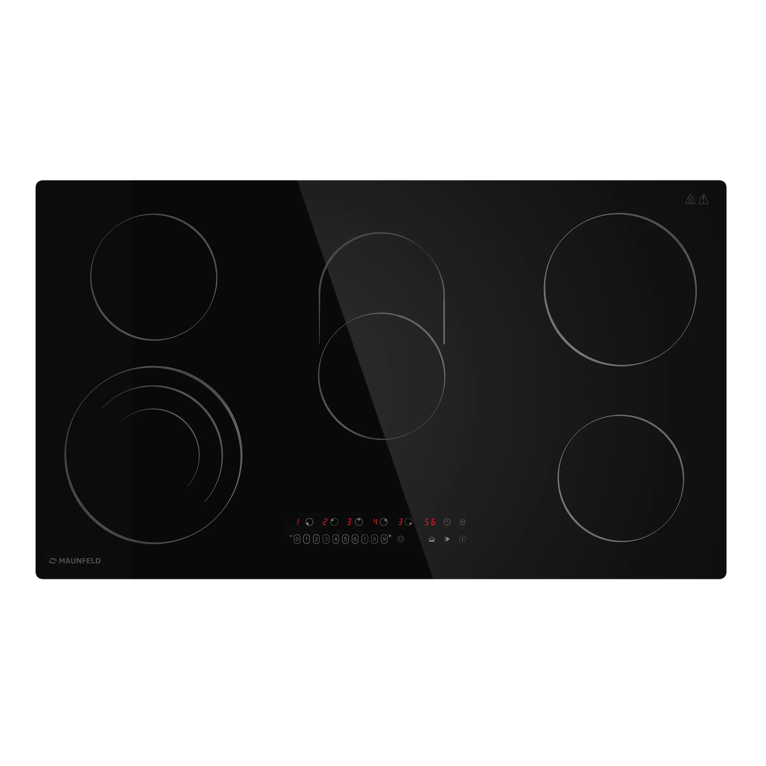 Электрическая варочная панель MAUNFELD CVCE905SMTBK Черный