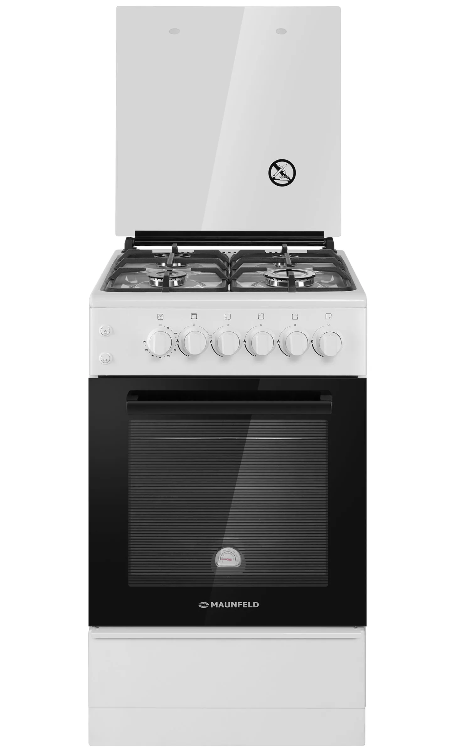 Газовая плита MAUNFELD MGC50GCW02 Белый