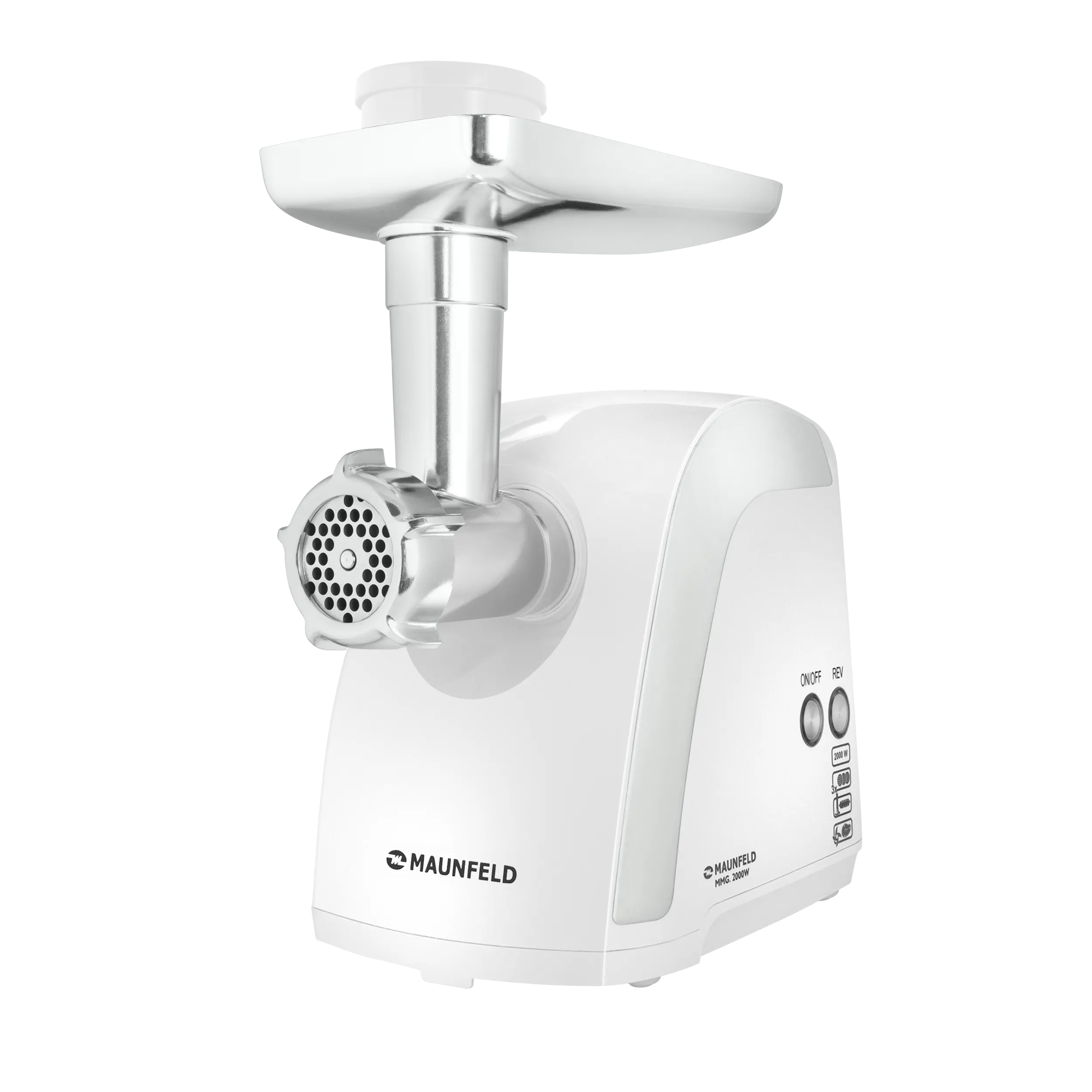 Мясорубка MAUNFELD MMG.2000W Белый