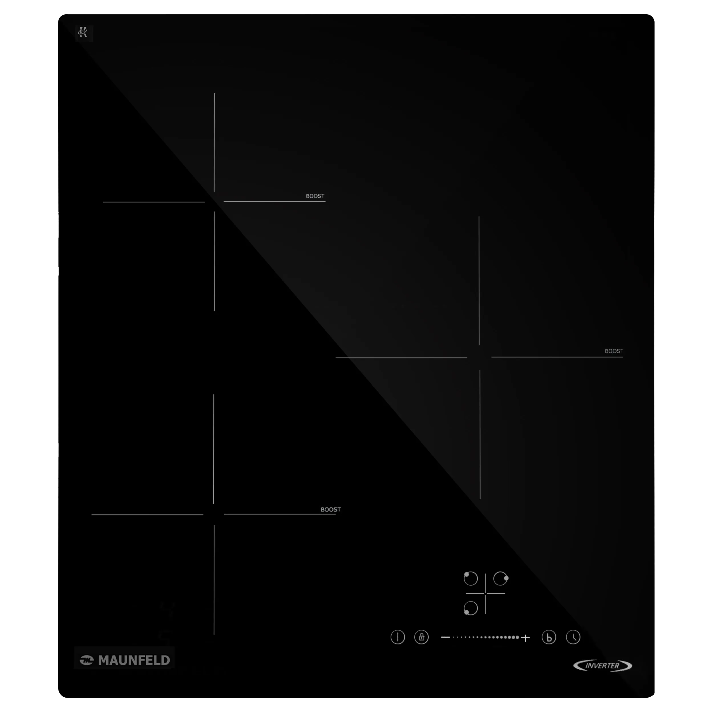 Индукционная варочная панель MAUNFELD AVI4535SBK Черный