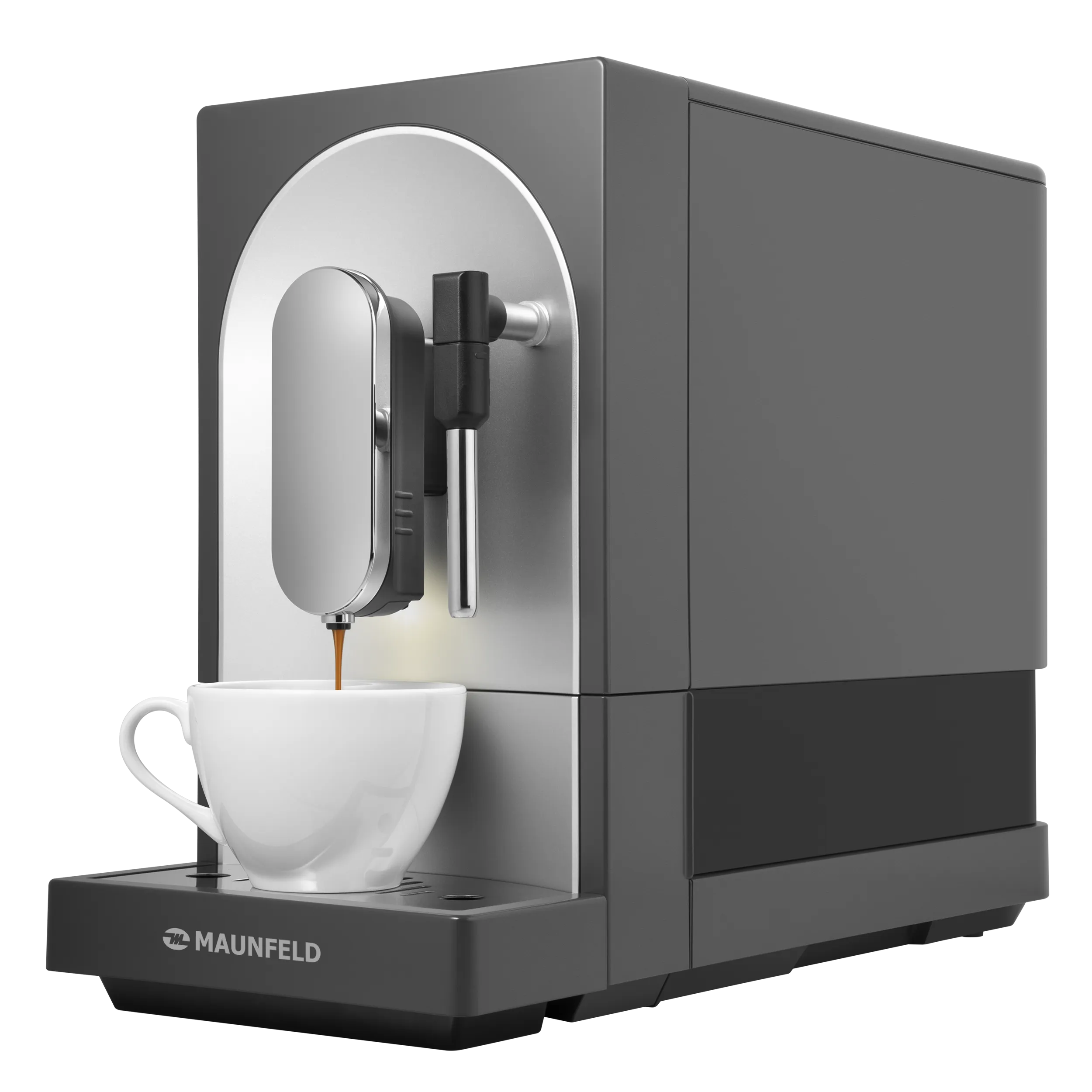 Кофемашина MAUNFELD MF-A7021 Серый