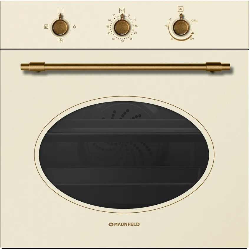 Шкаф духовой газовый MAUNFELD MGOGG.673 Цвет: бежевый