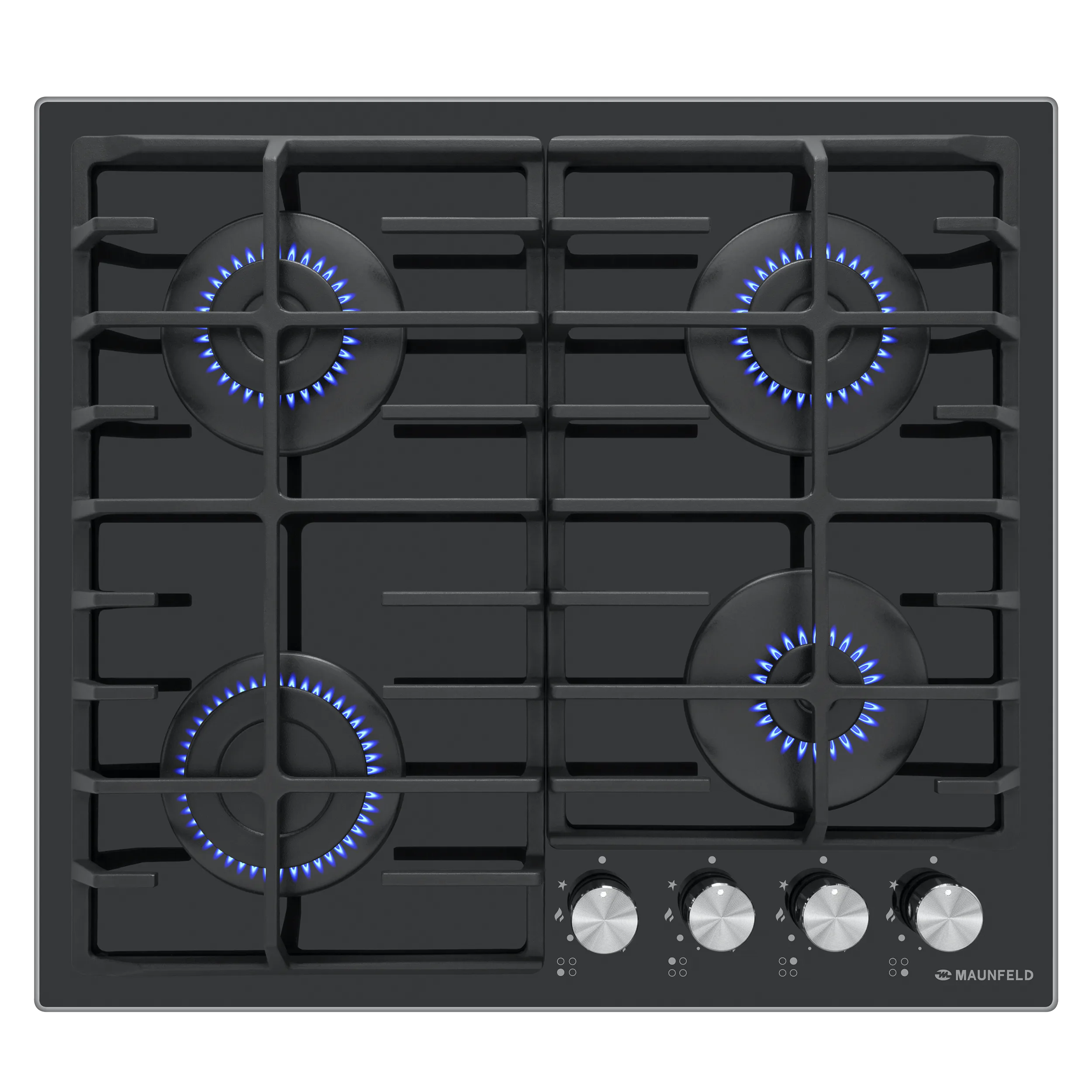 Газовая варочная панель MAUNFELD EGHG.64.6C Черный