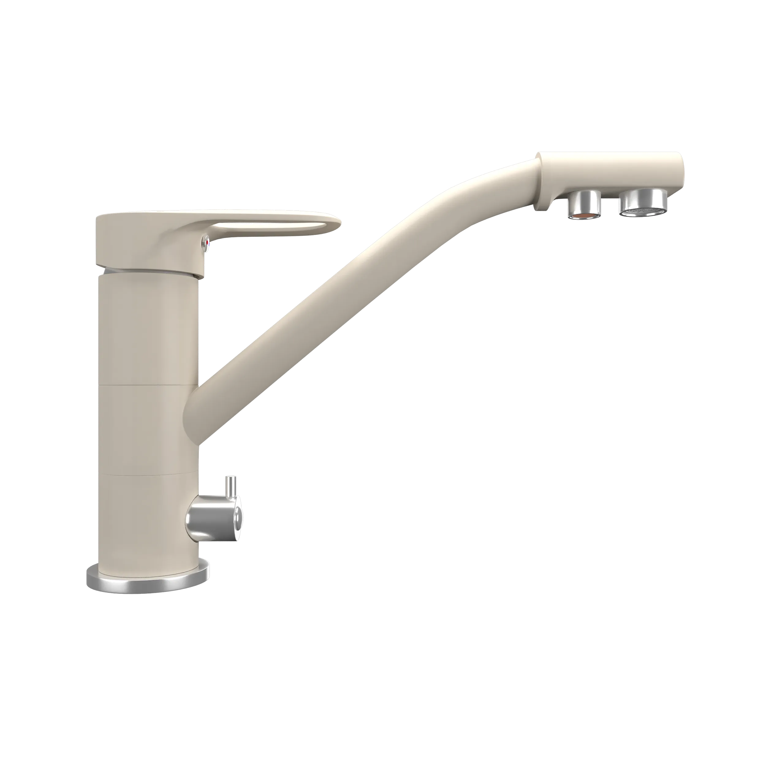 Кухонный смеситель MAUNFELD MFQT-10 Светло-бежевый