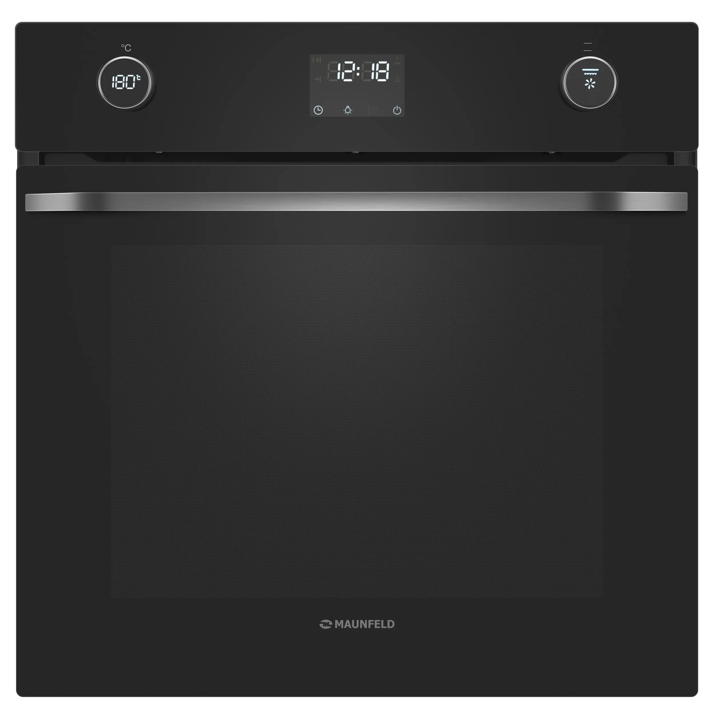 Шкаф духовой электрический MAUNFELD EOEM7614 Черный