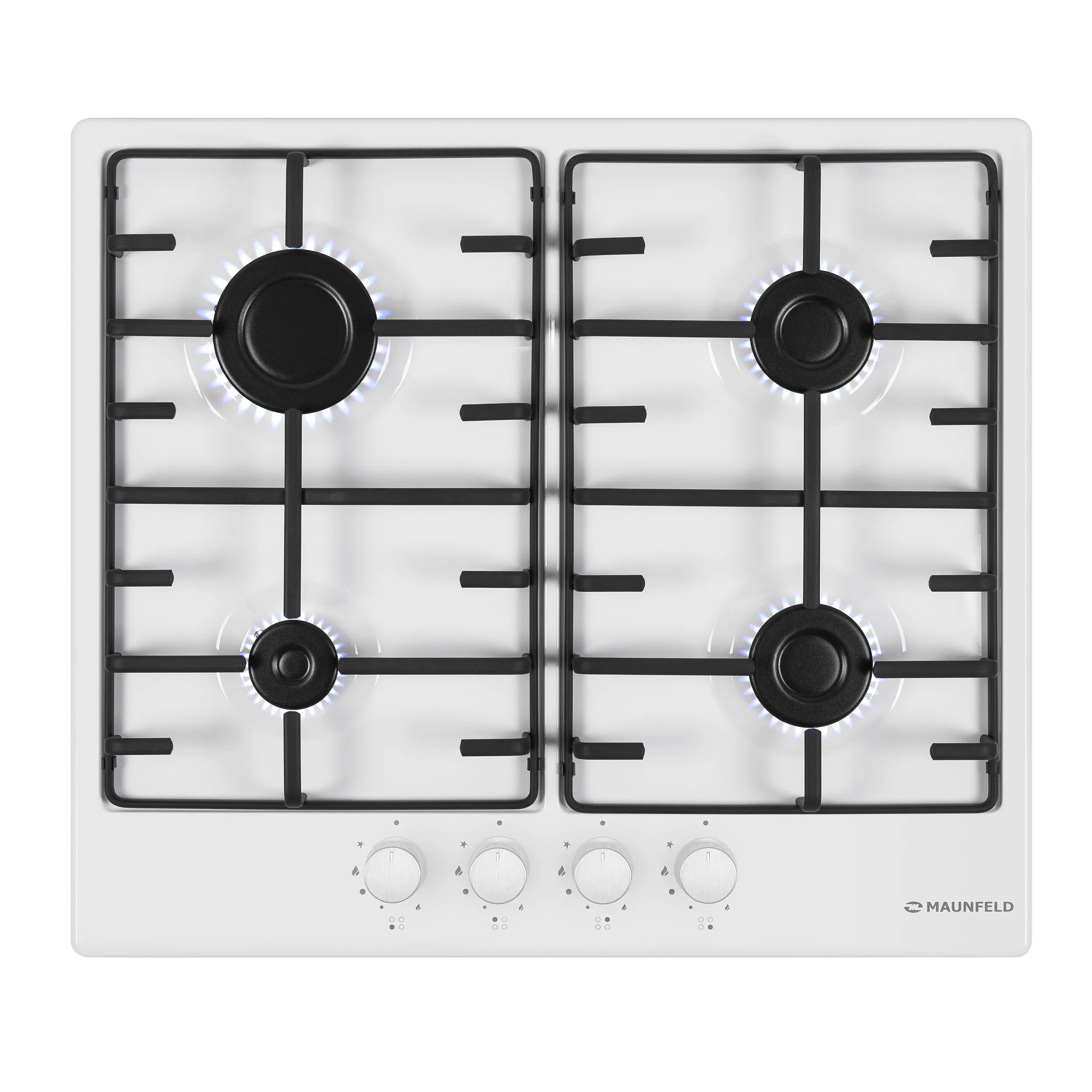 Газовая варочная панель MAUNFELD EGHE.64.3E Белый