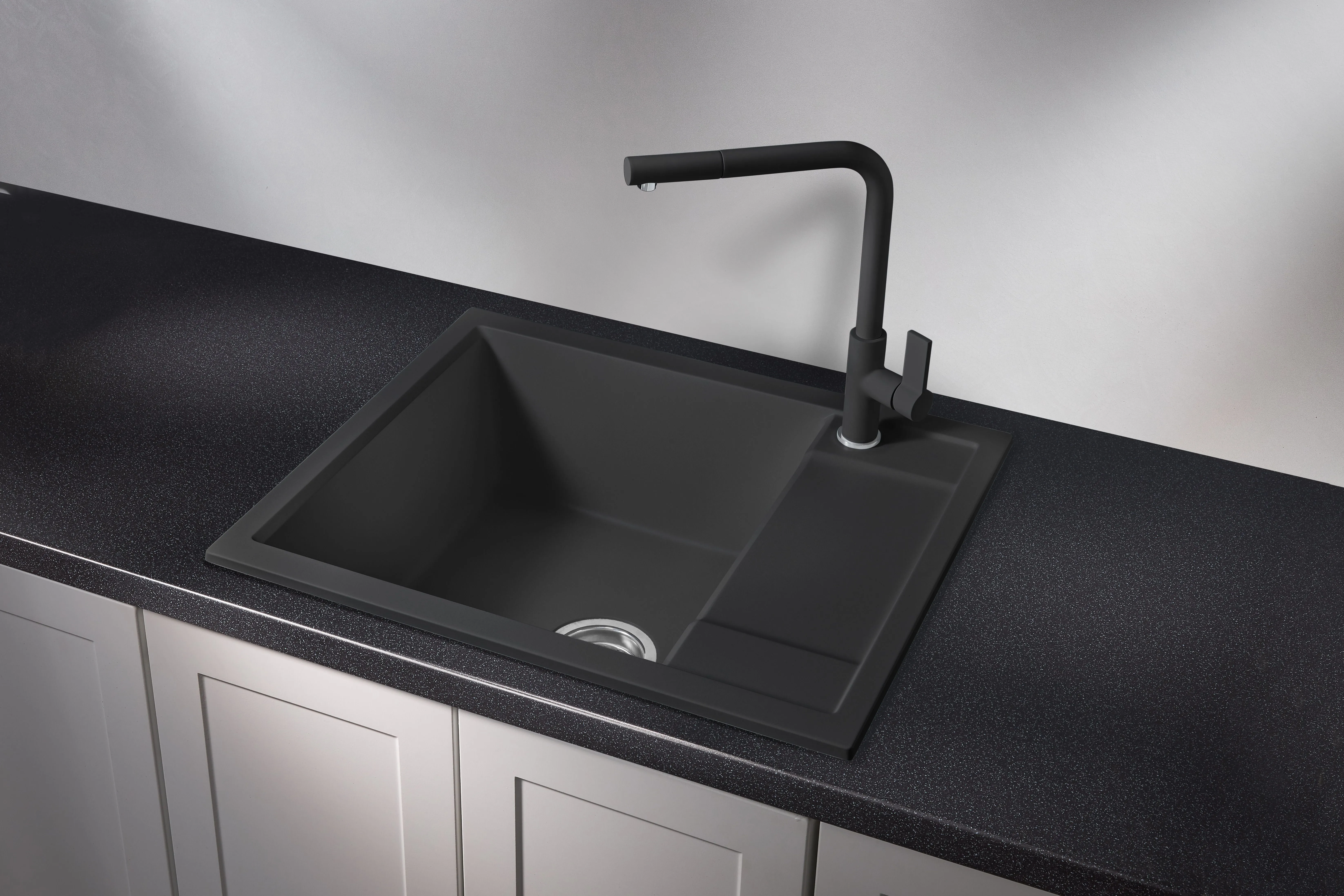 6002, ТУРМАЛИН, кухонная мойка, кварц