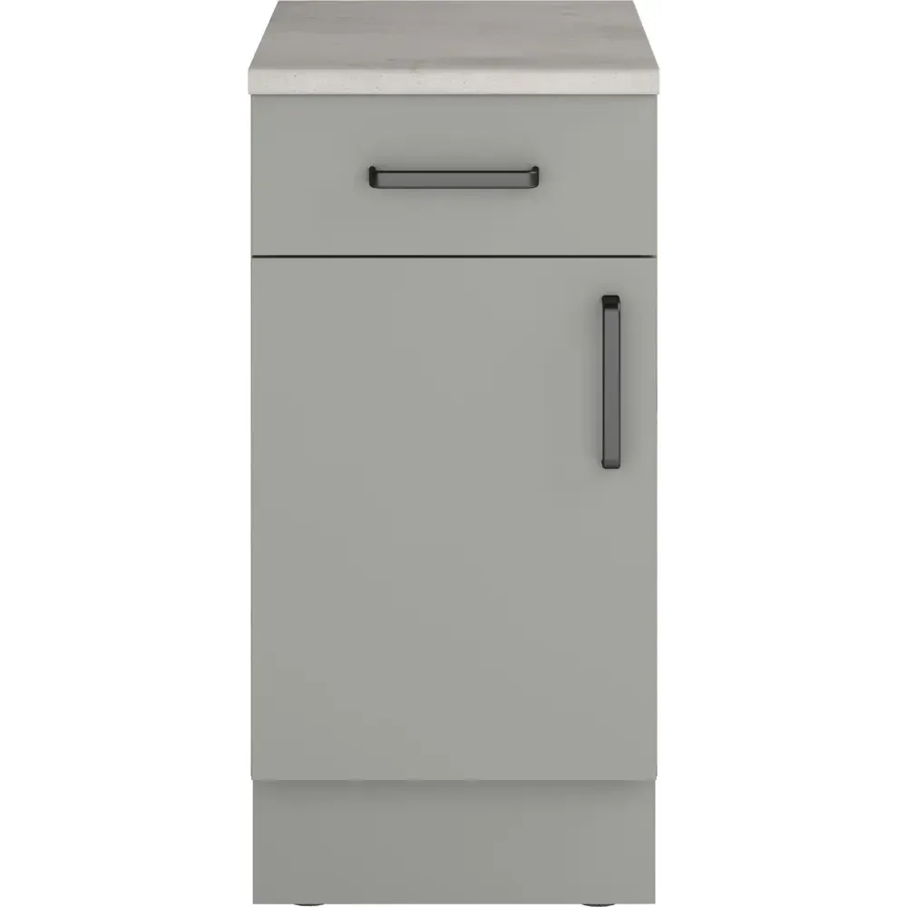 Шкаф напольный с ящиком 40х85х60  «Мирах сер\дер»