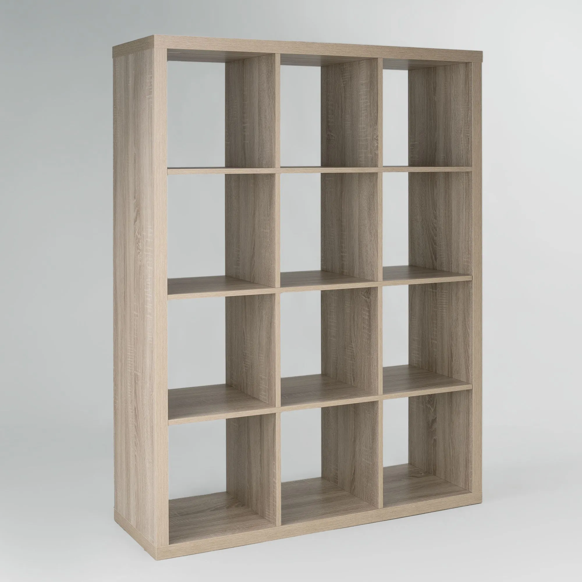 S00661 Фора 12 стеллаж 112х146х38, дуб беленый