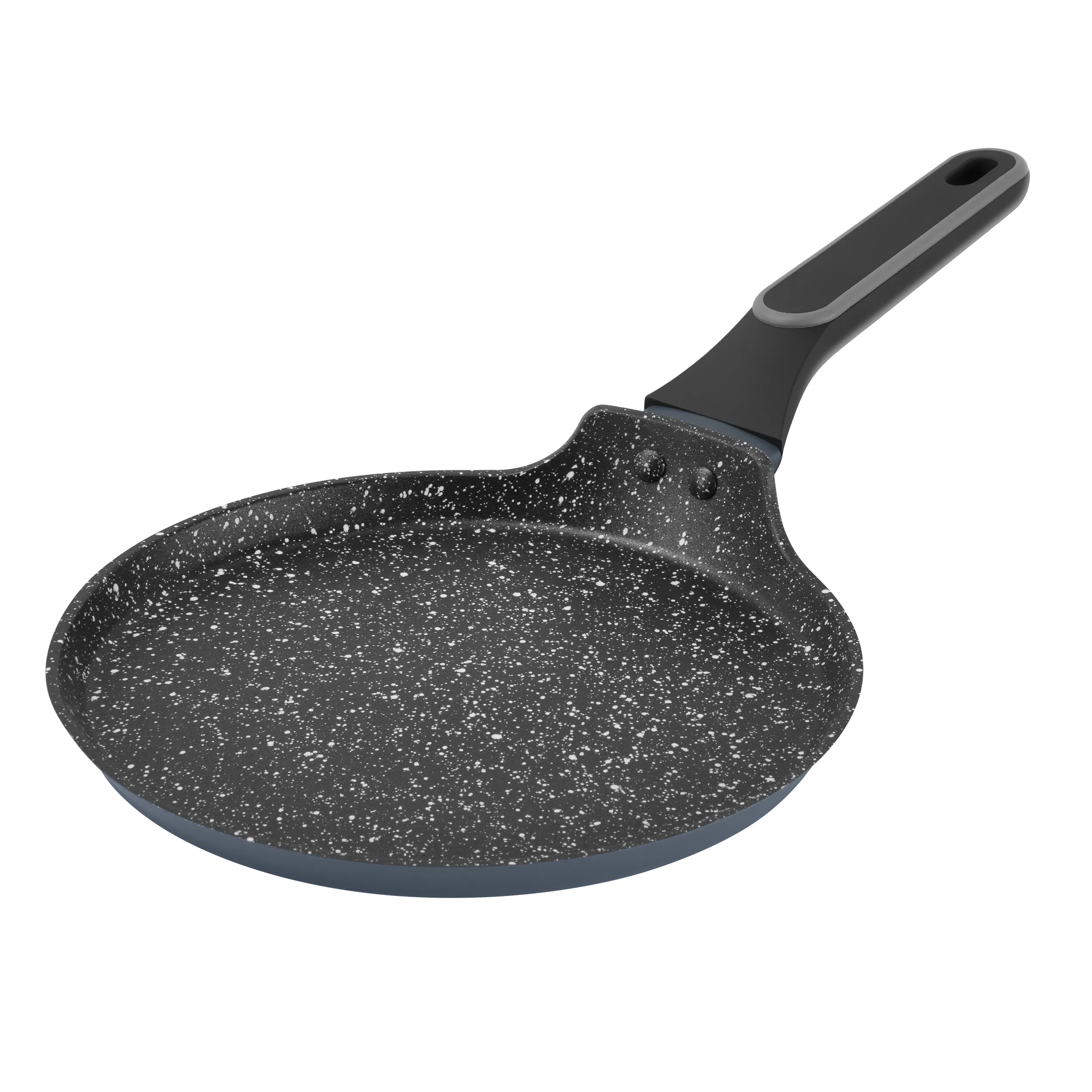 Сковорода блинная MAUNFELD FRIDA MCP24FA02DG из кованого алюминия, 24 см Графитовый