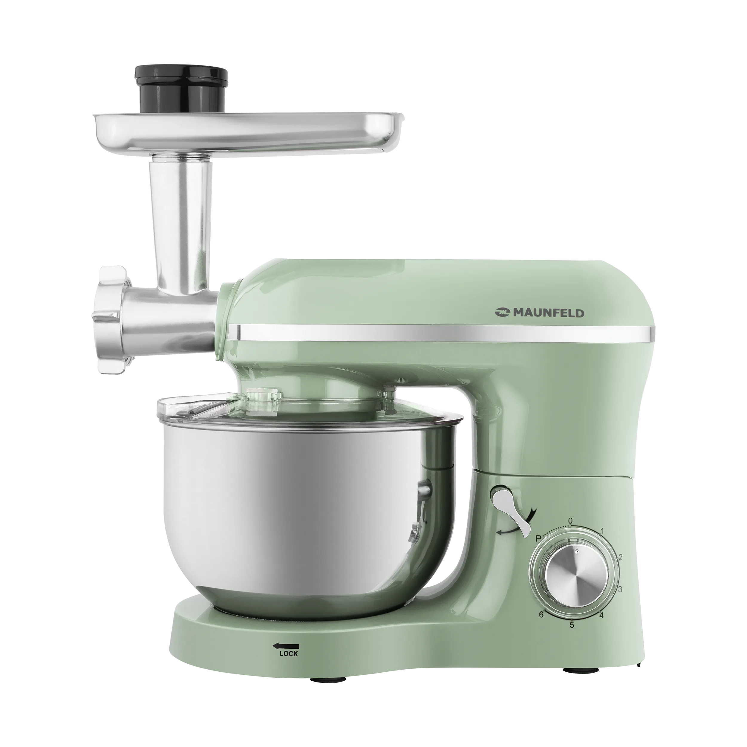 Кухонный комбайн 2 в1 MAUNFELD MF-436GR PRO Зеленый