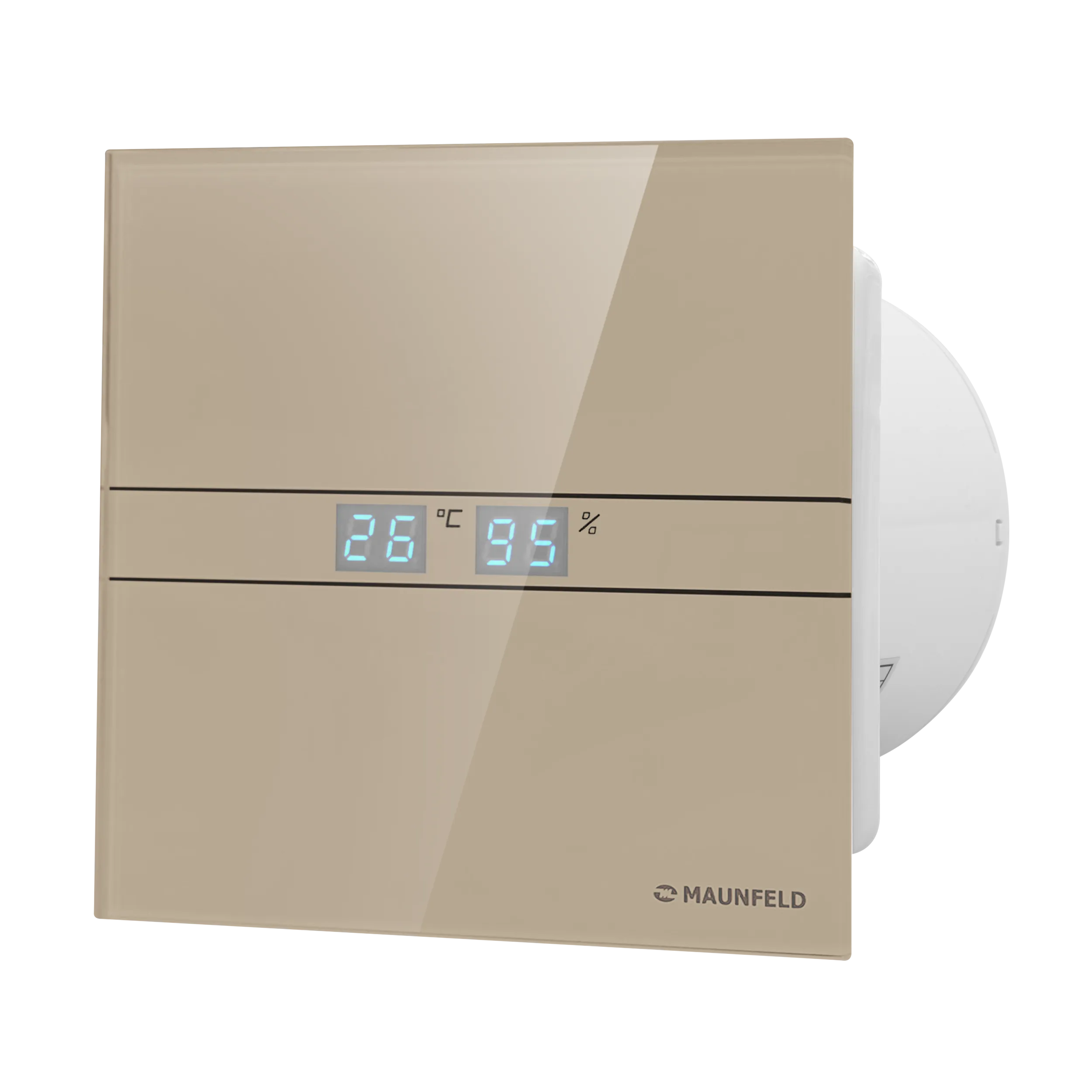 Вытяжной вентилятор  MAUNFELD MFE10THG Бежевый