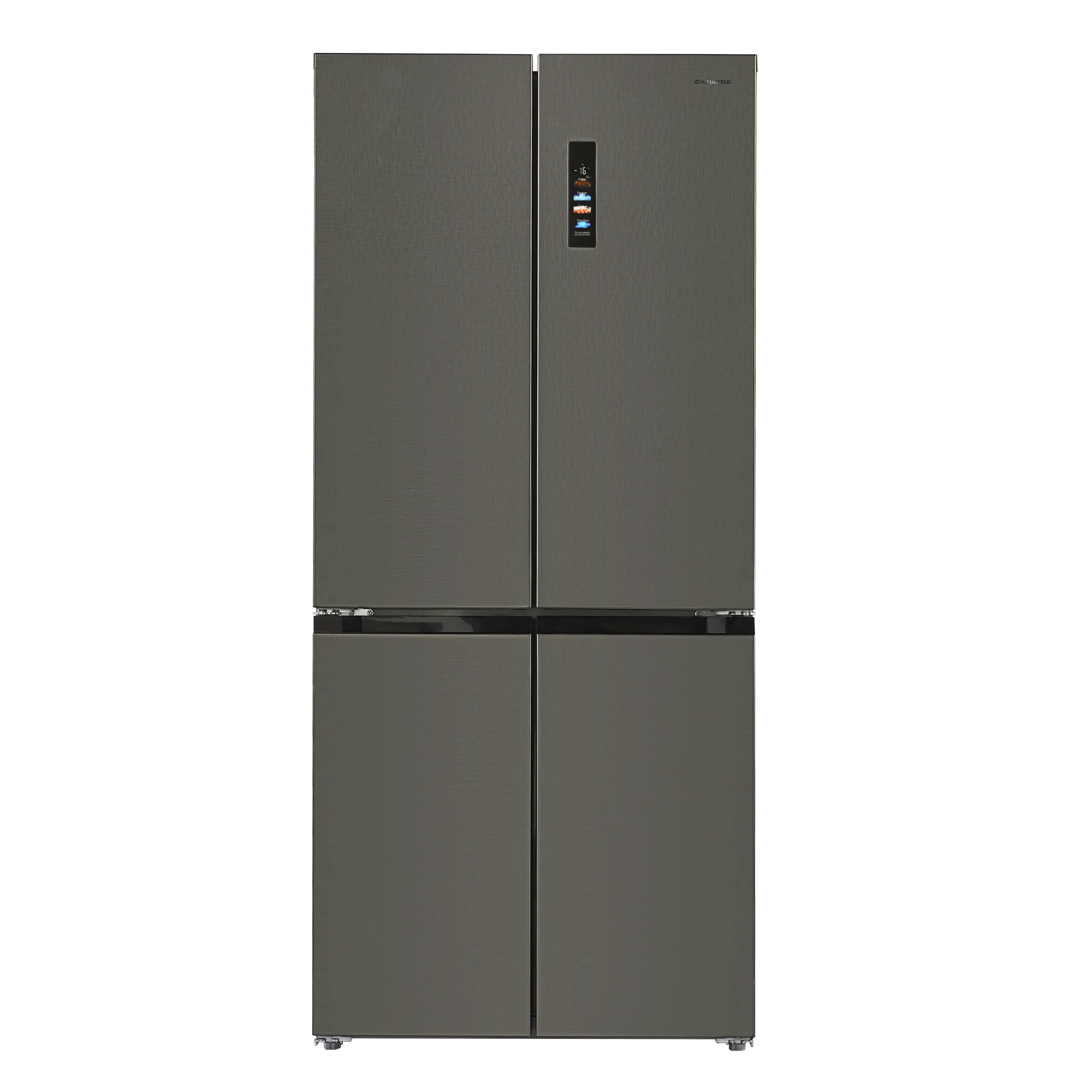 Холодильник с инвертором MAUNFELD MFF190NFD Нержавеющая сталь