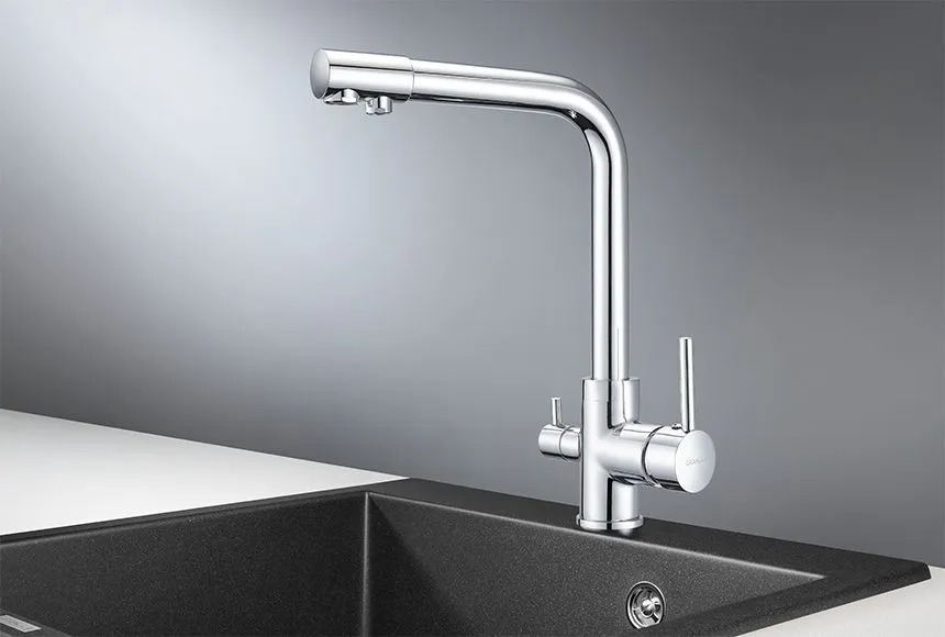 2015, ХРОМ, СМЕСИТЕЛЬ КУХОННЫЙ