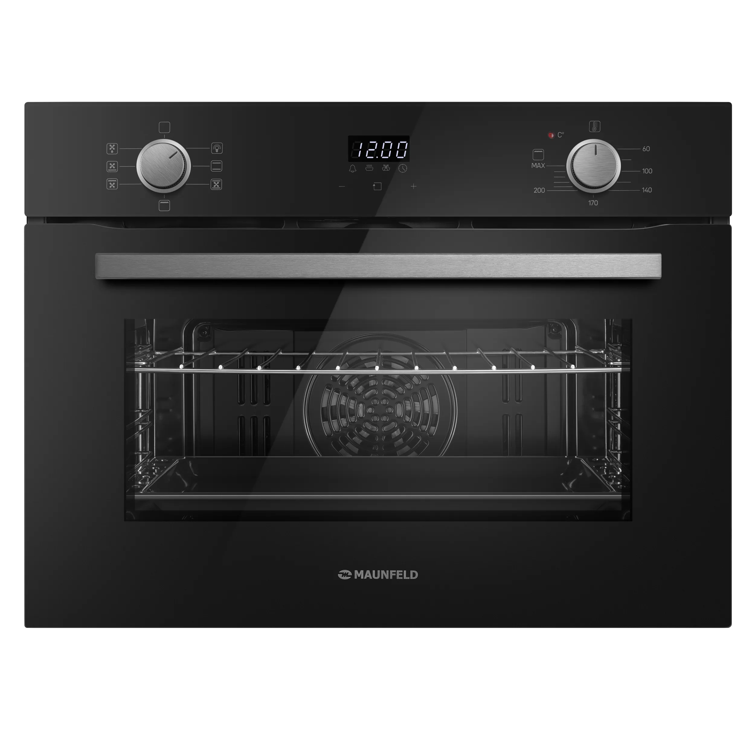 Шкаф духовой электрический MAUNFELD AMCO537 Черный