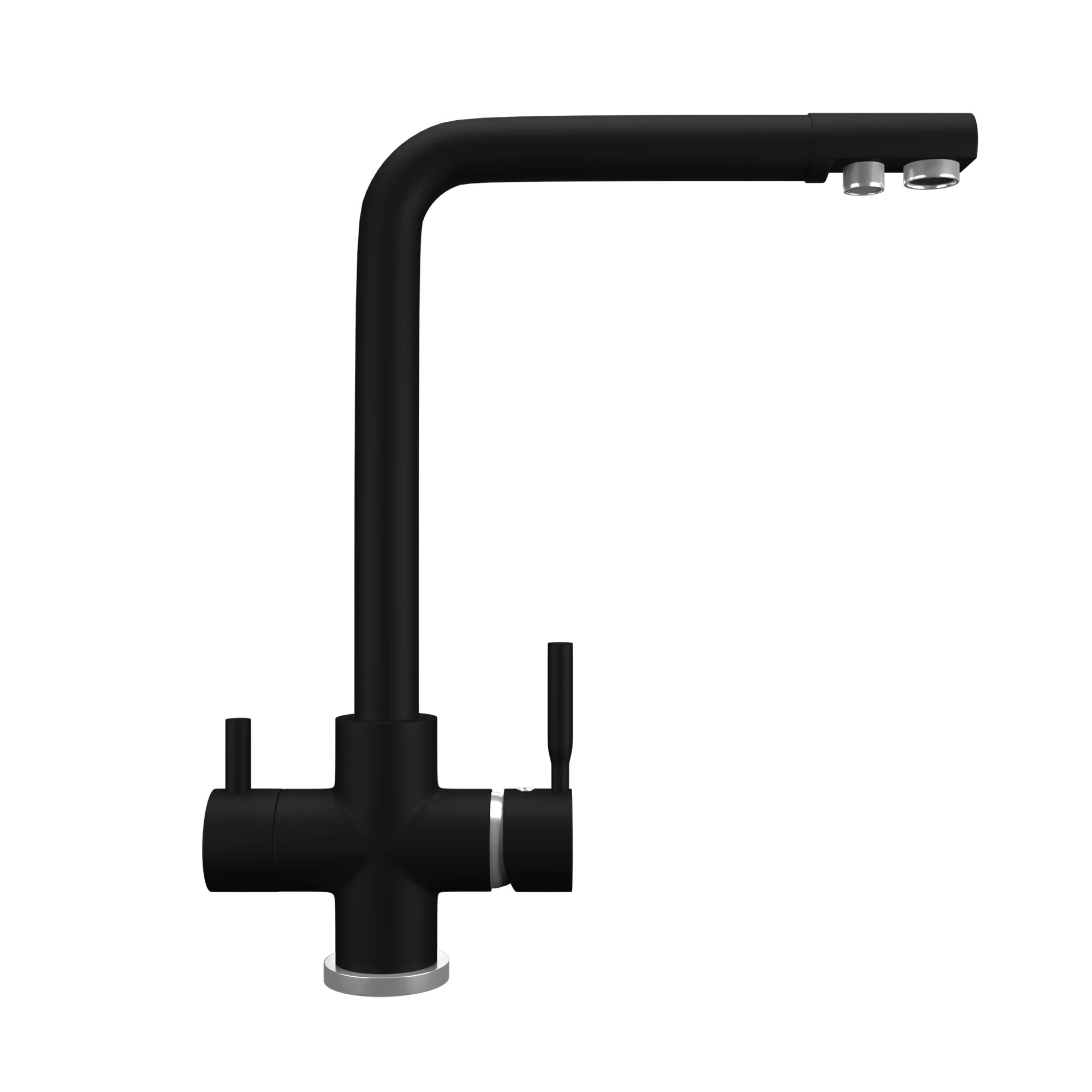 Кухонный смеситель MAUNFELD MFQT-16 Черный