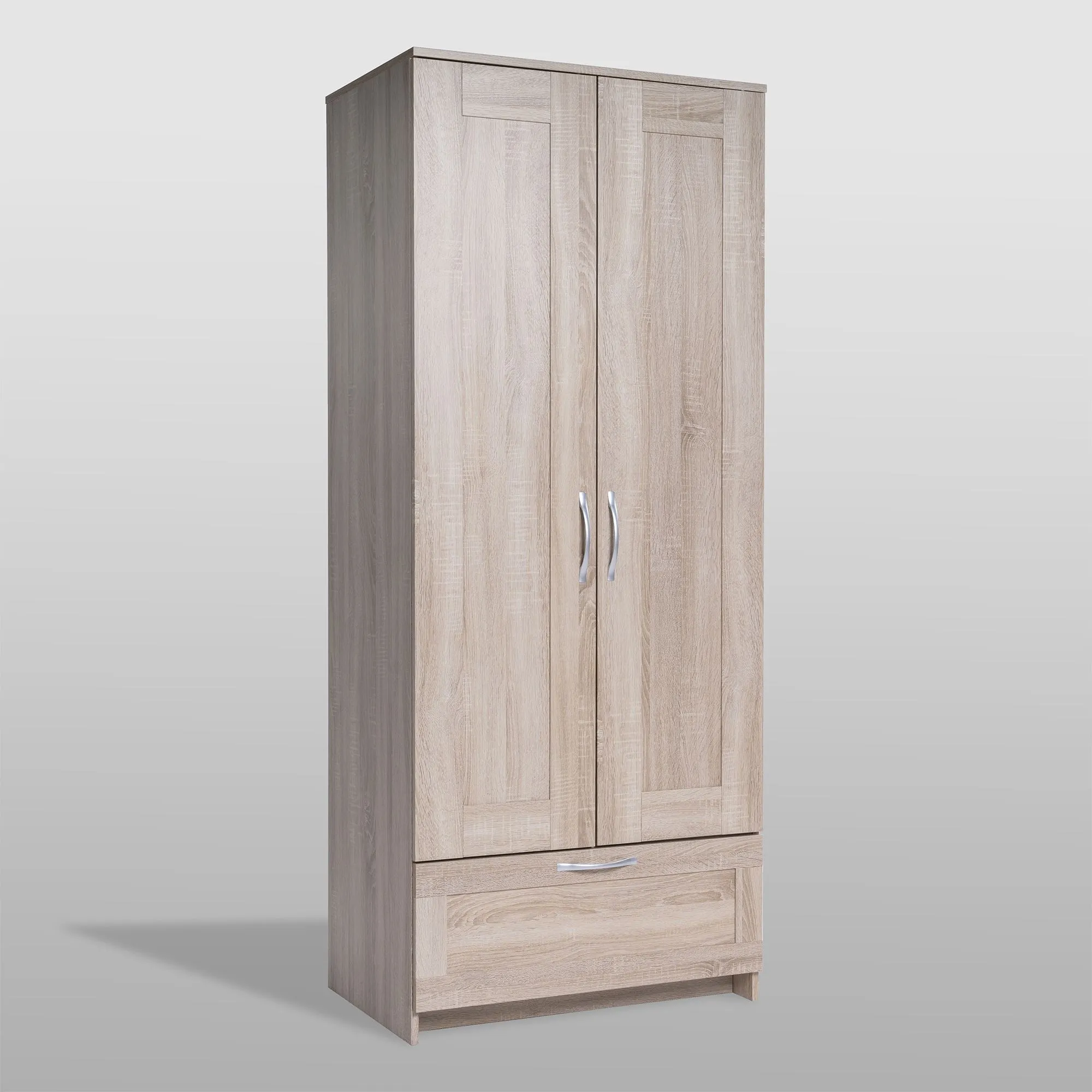 2.02.01.020.3 СИРИУС шкаф комбинированный "2 двери и 1 ящик сонома RU"