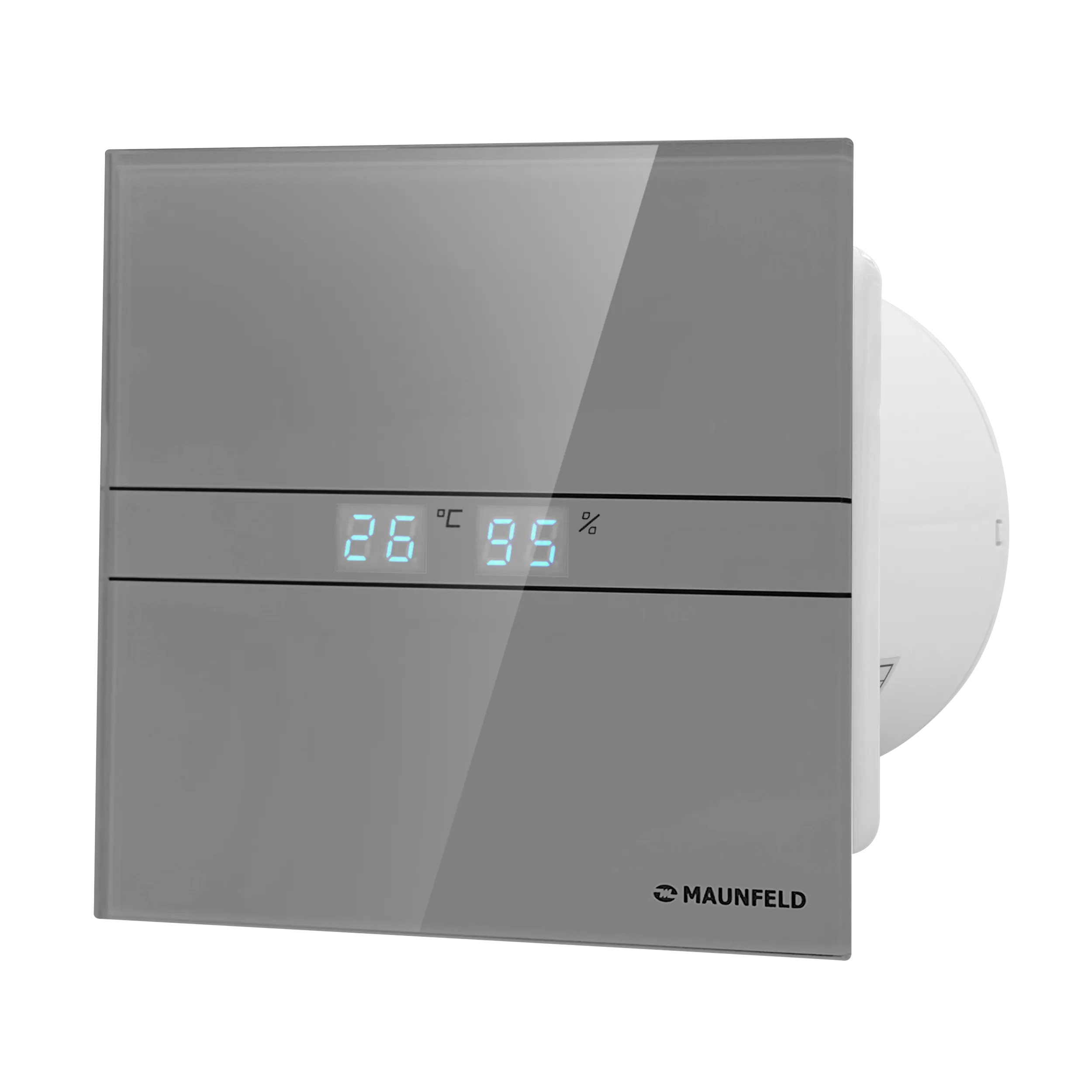 Вытяжной вентилятор  MAUNFELD MFE10THG Серый