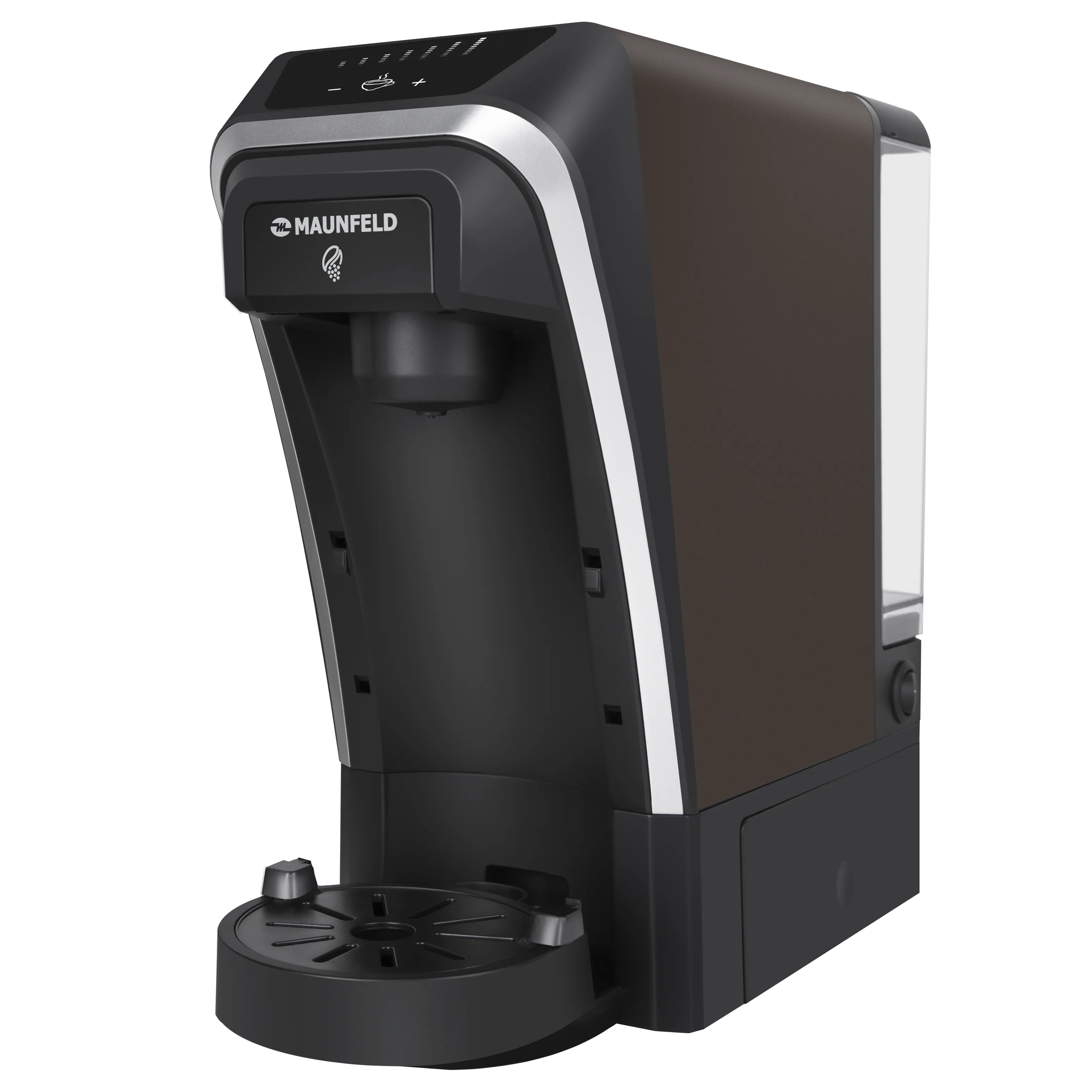 Кофеварка капсульного типа 2в1 MAUNFELD MCCM-CM823 Коричневый