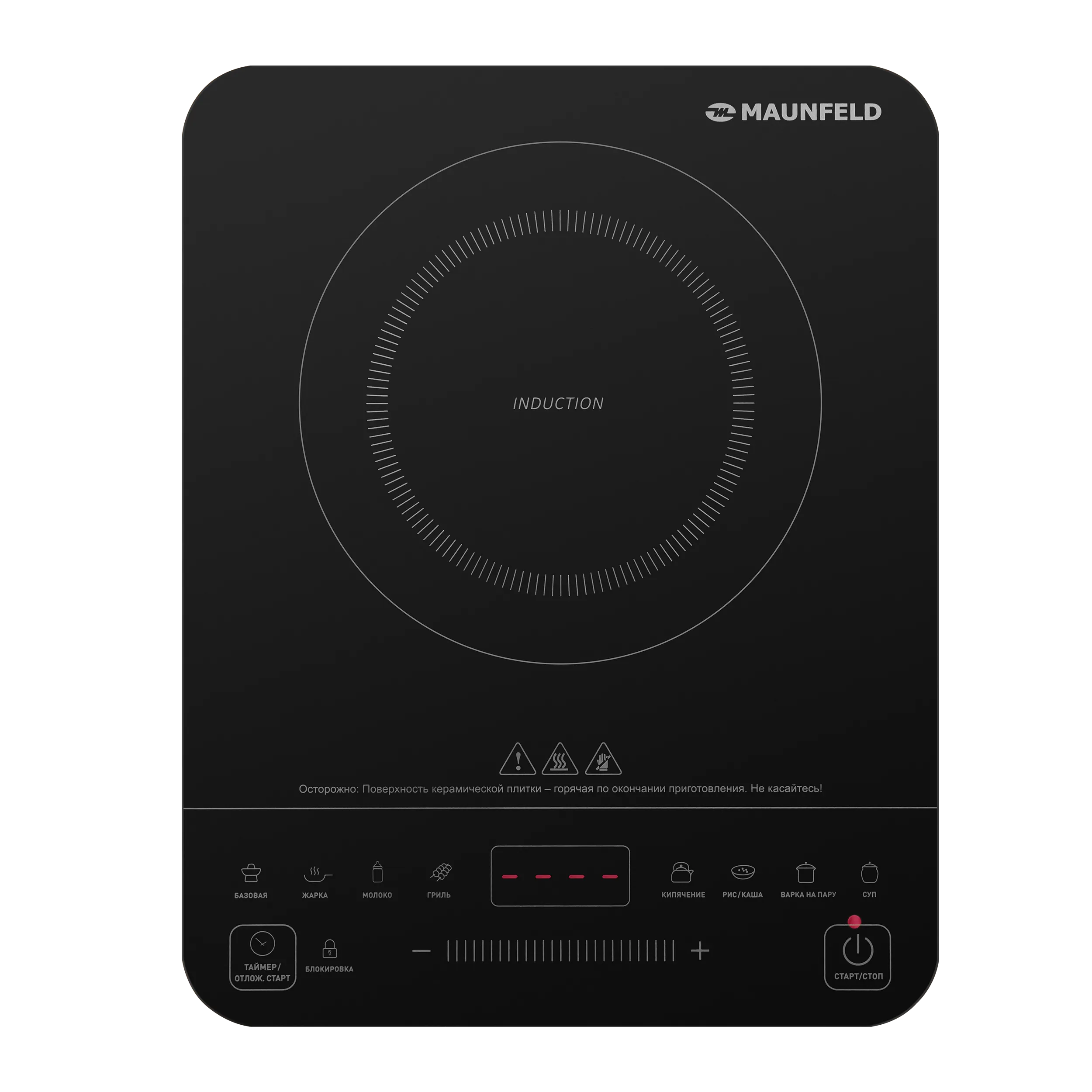 Электрическая индукционная плитка MAUNFELD EVI.F291-BK Черный