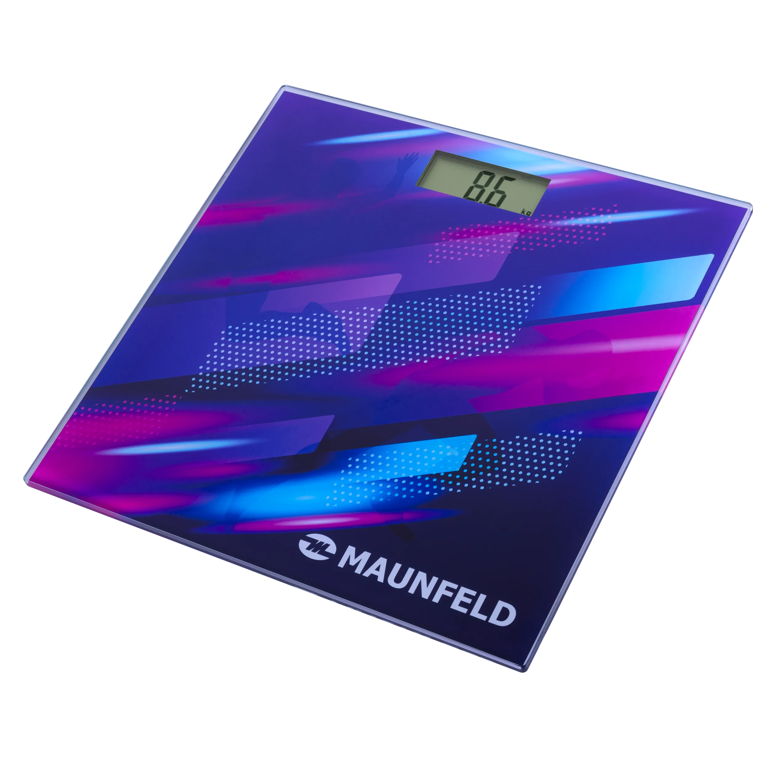 Напольные весы MAUNFELD MBS-153G Фиолетовый