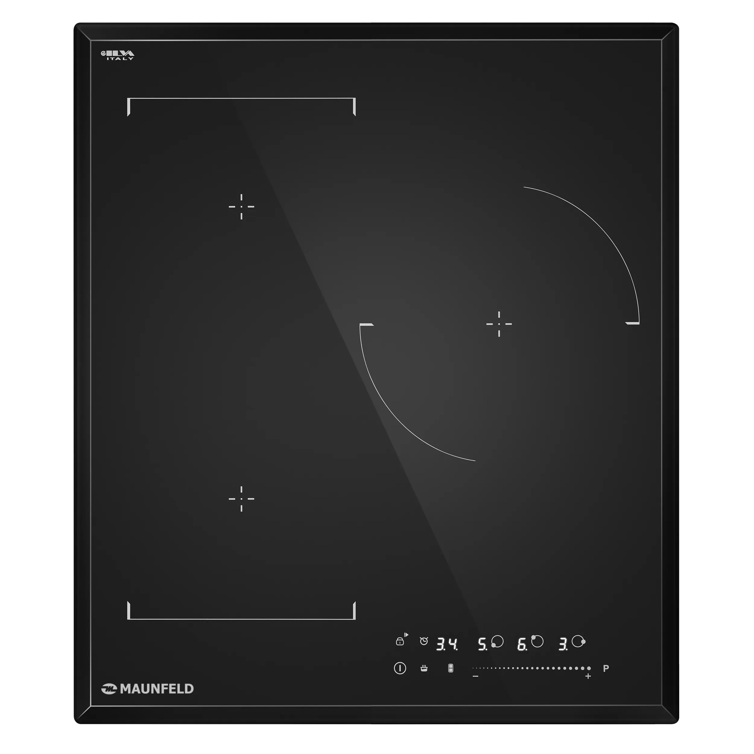 Индукционная варочная панель MAUNFELD CVI453SB LUX Черный