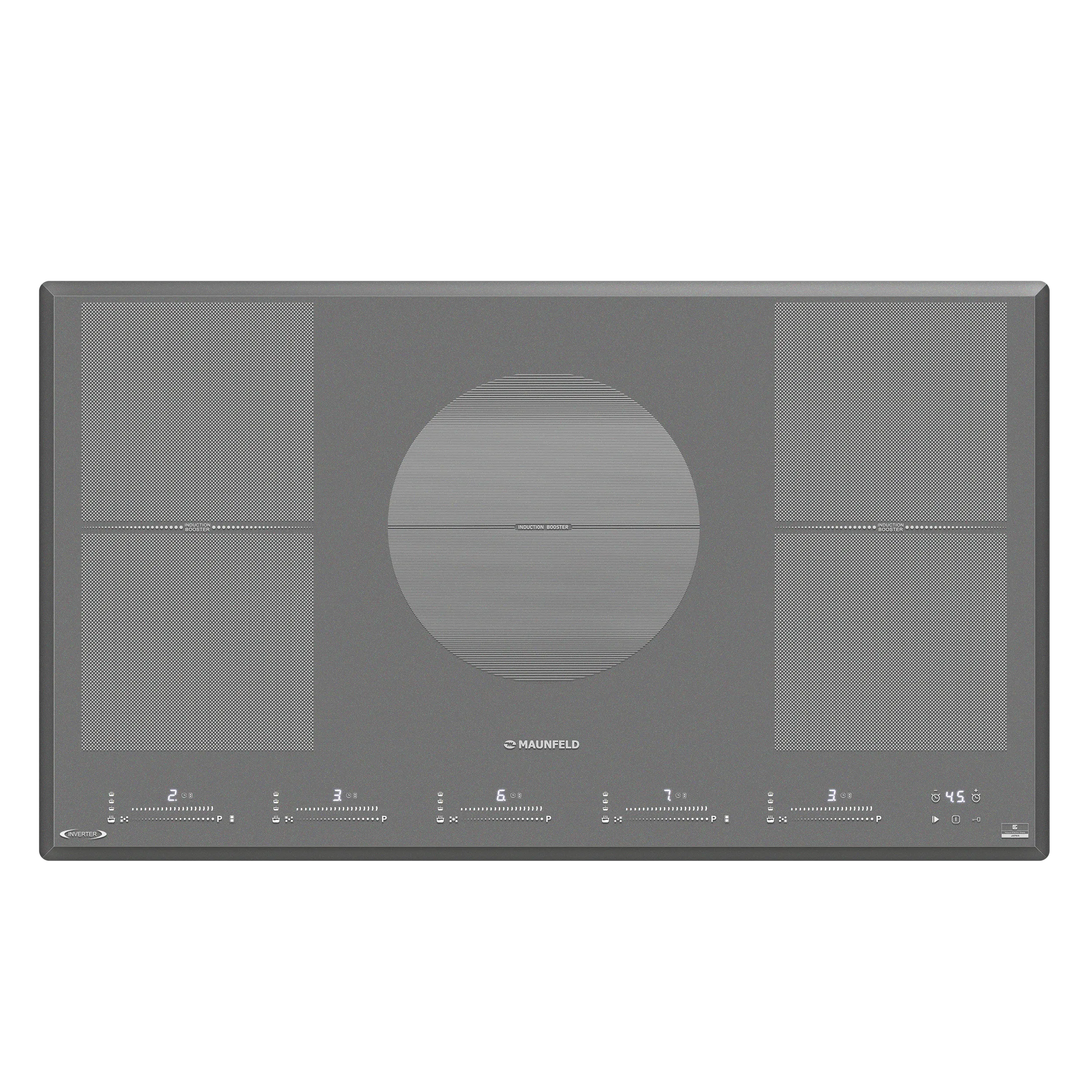 Индукционная варочная панель MAUNFELD CVI905SF Inverter Серый